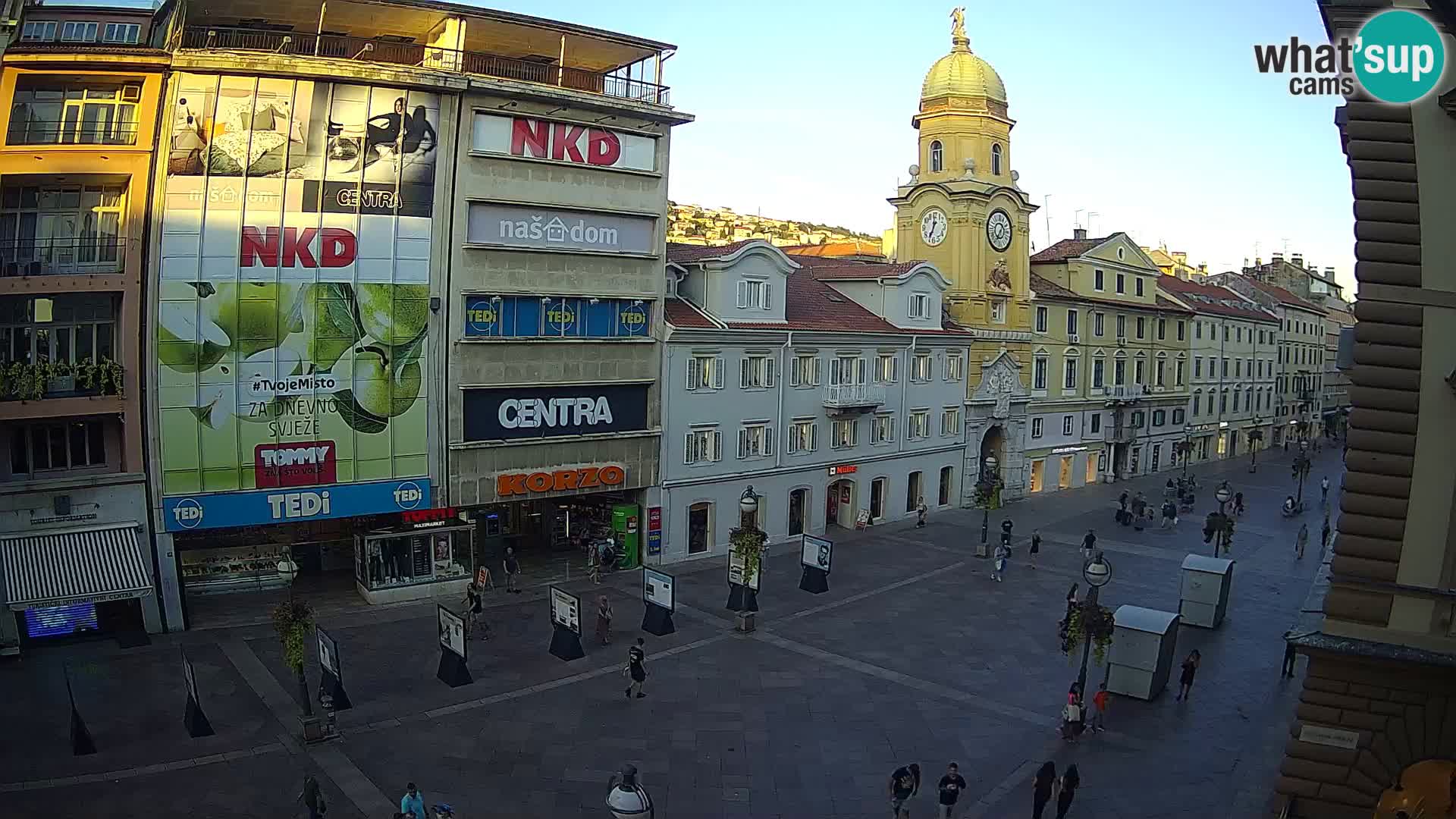 Rijeka – City Tower and Clock