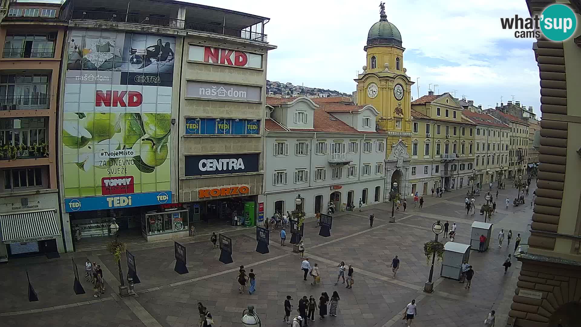 Rijeka – City Tower and Clock