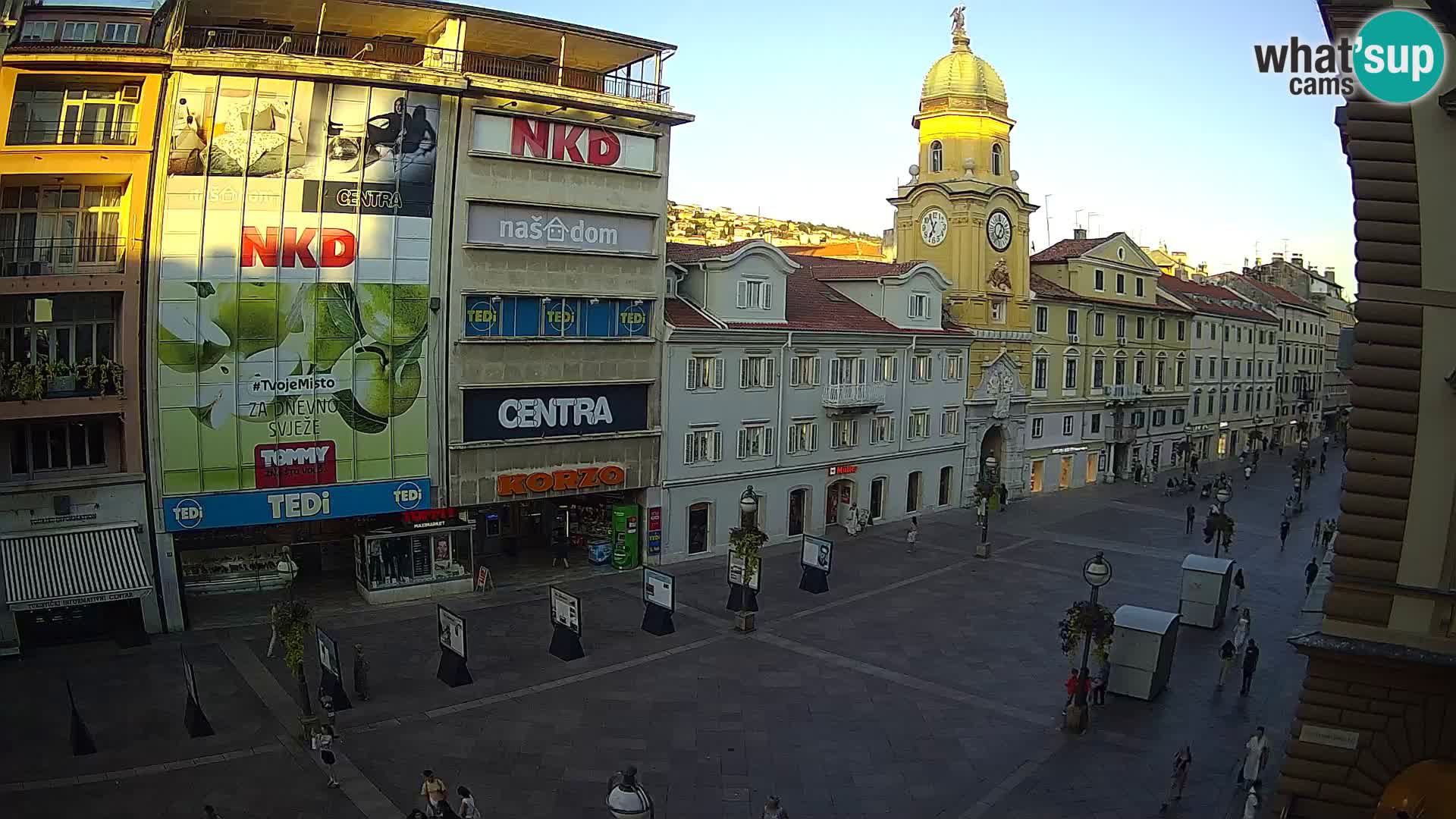 Rijeka – City Tower and Clock
