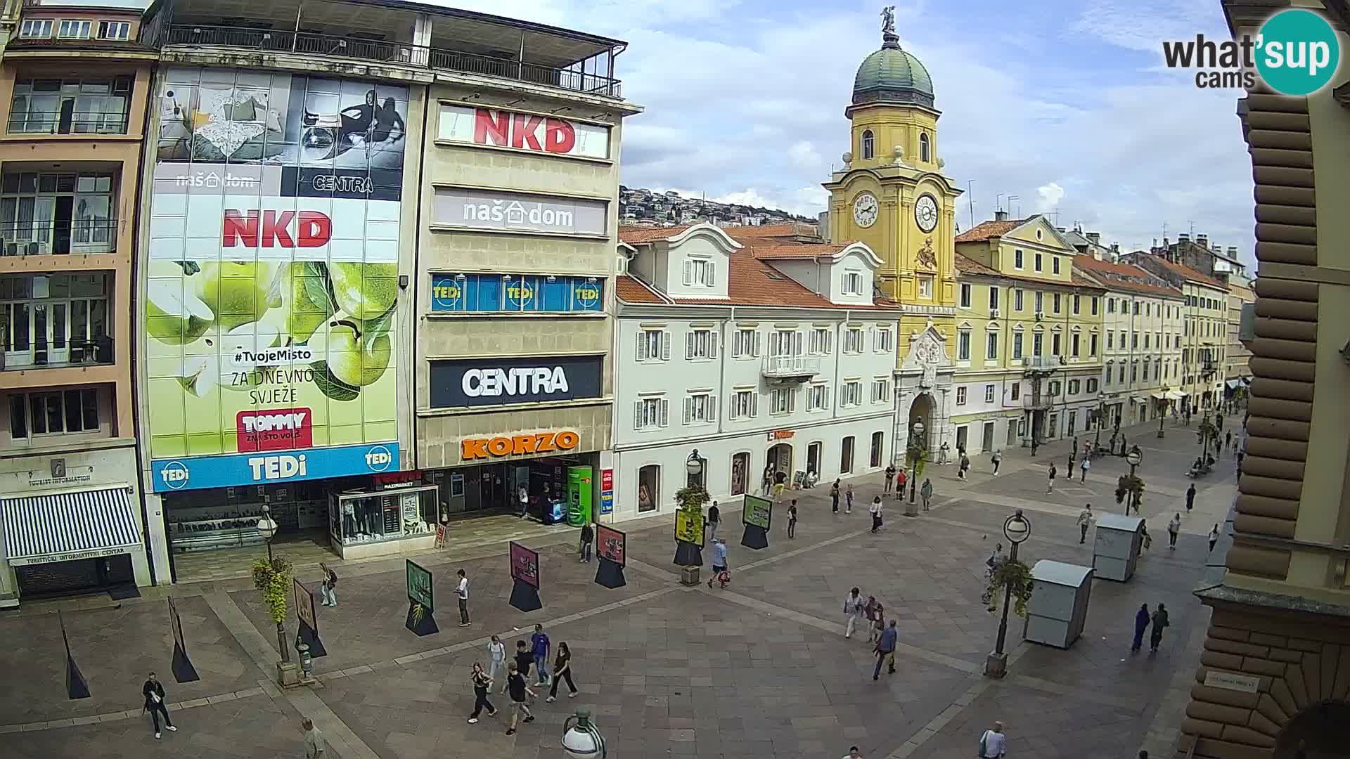 Rijeka – City Tower and Clock