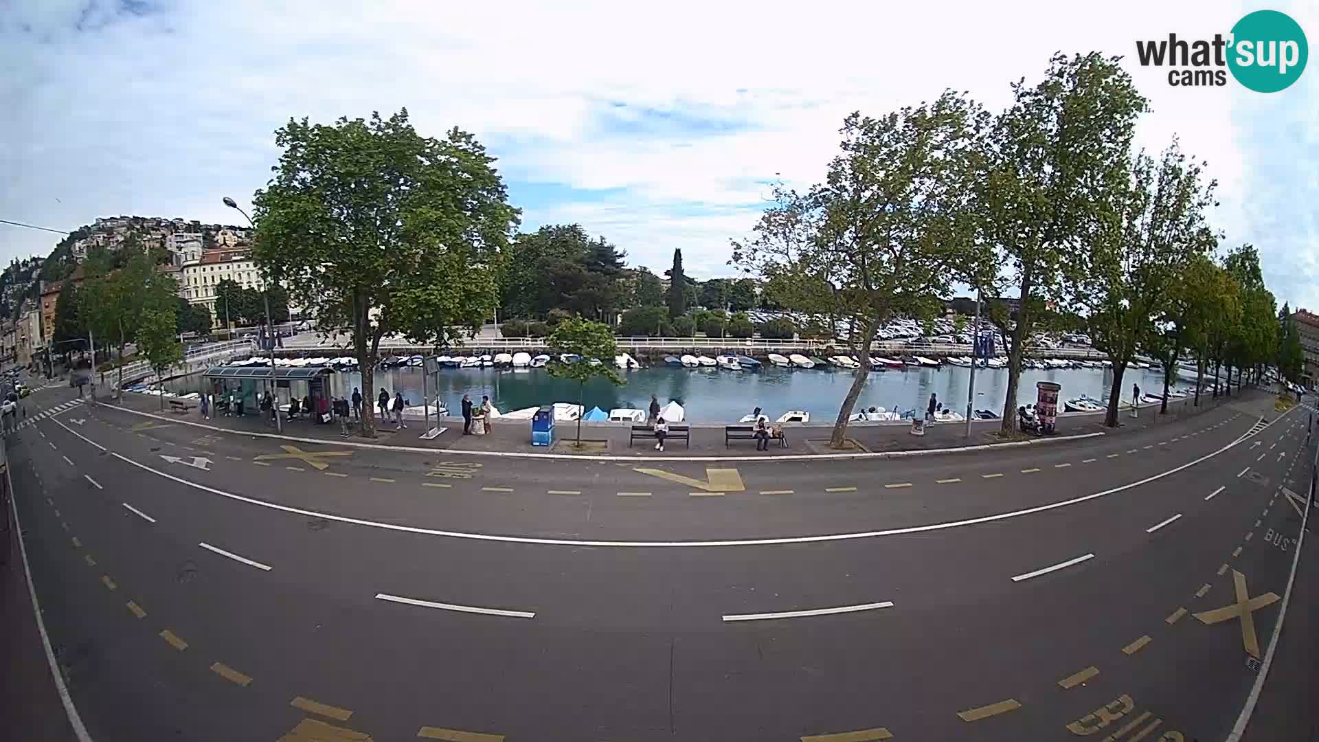 Rijeka – Der Blick auf Trsat und Sušak