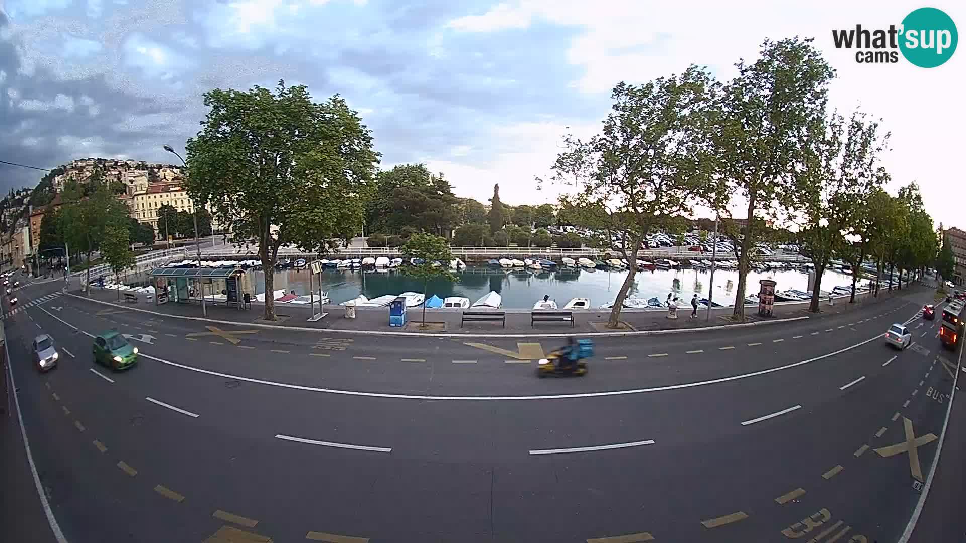 Rijeka – Der Blick auf Trsat und Sušak