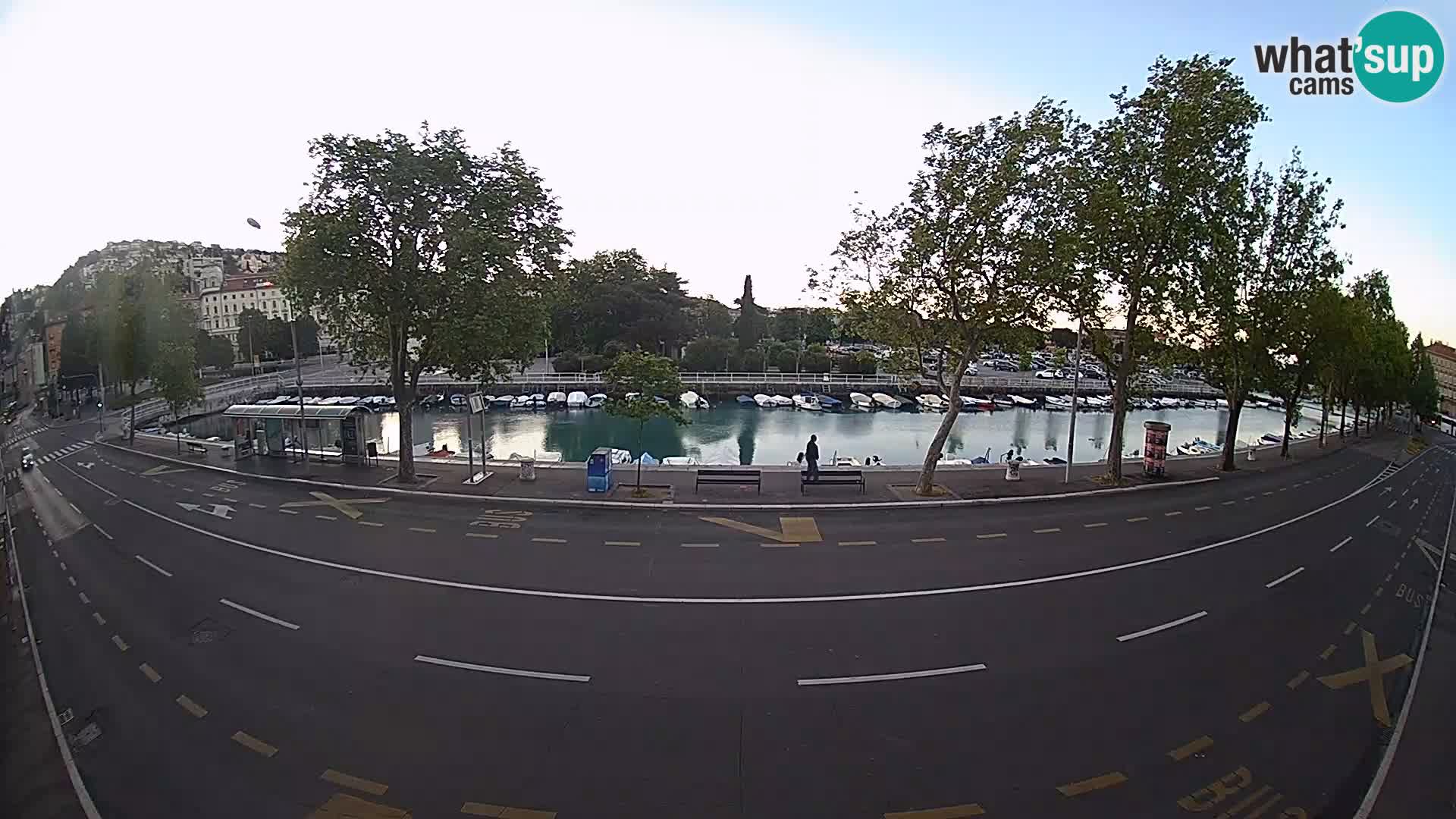 Rijeka – Der Blick auf Trsat und Sušak