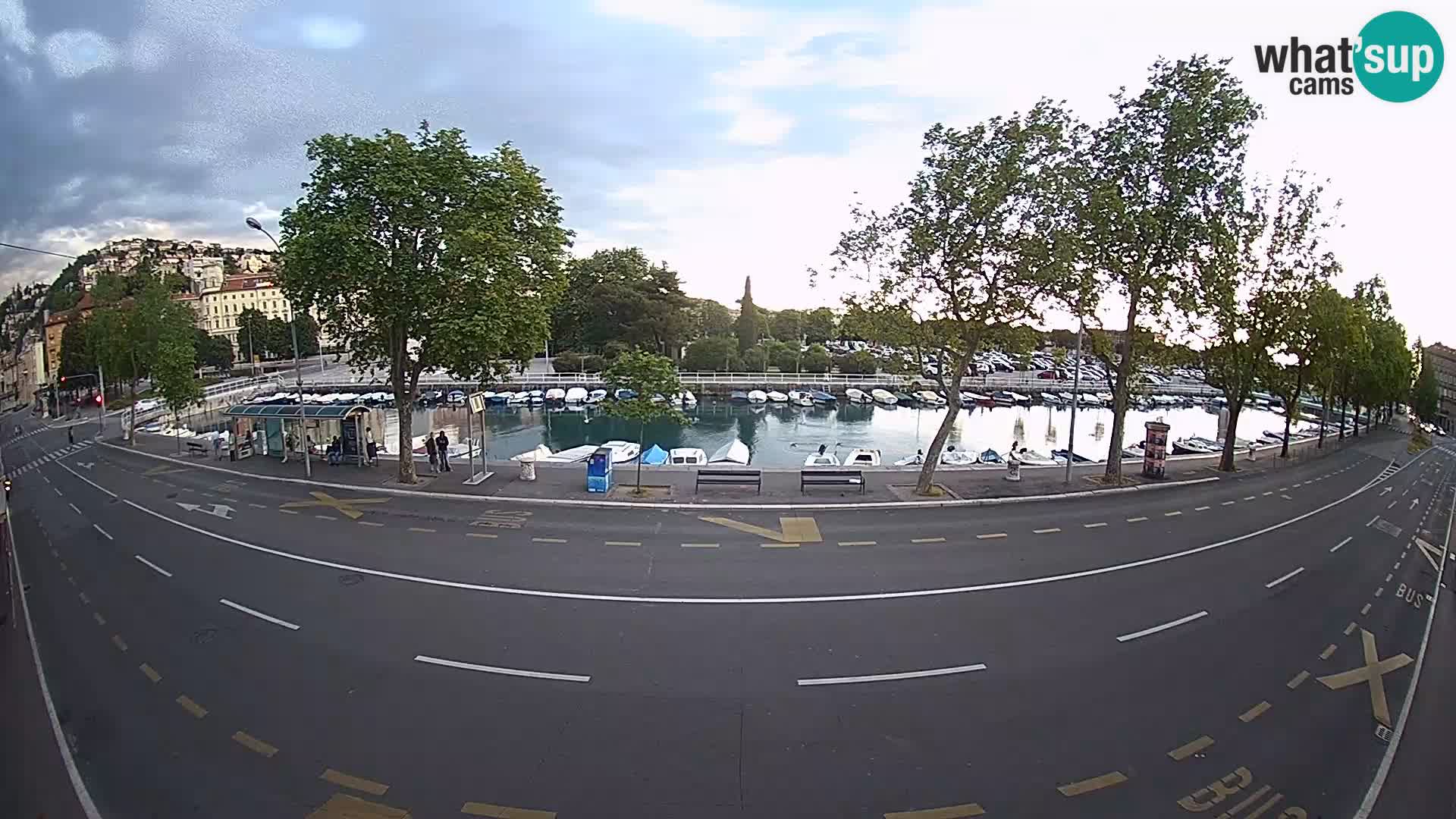 Rijeka –  pogled na Trsat i Sušak