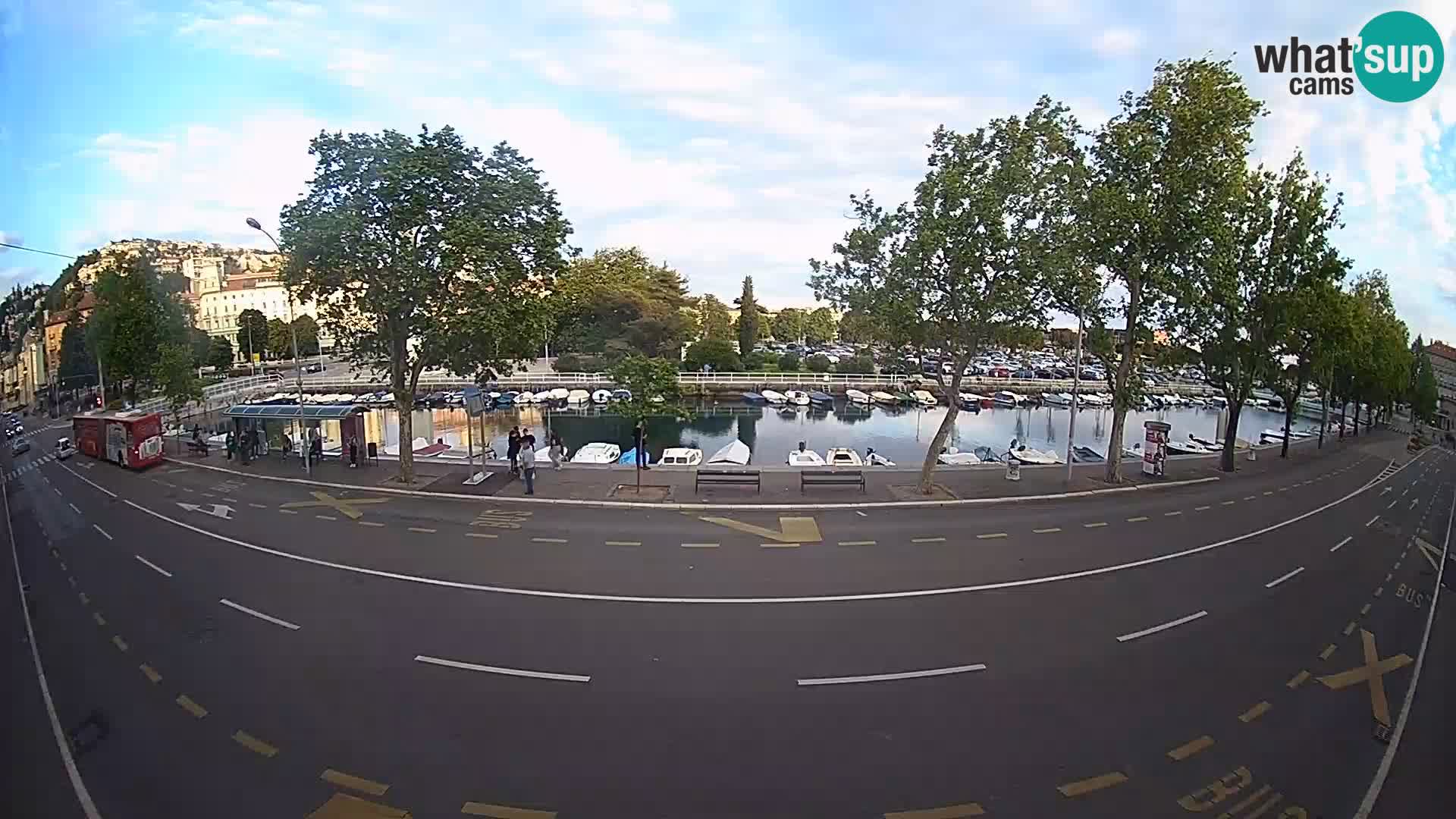 Rijeka – Der Blick auf Trsat und Sušak