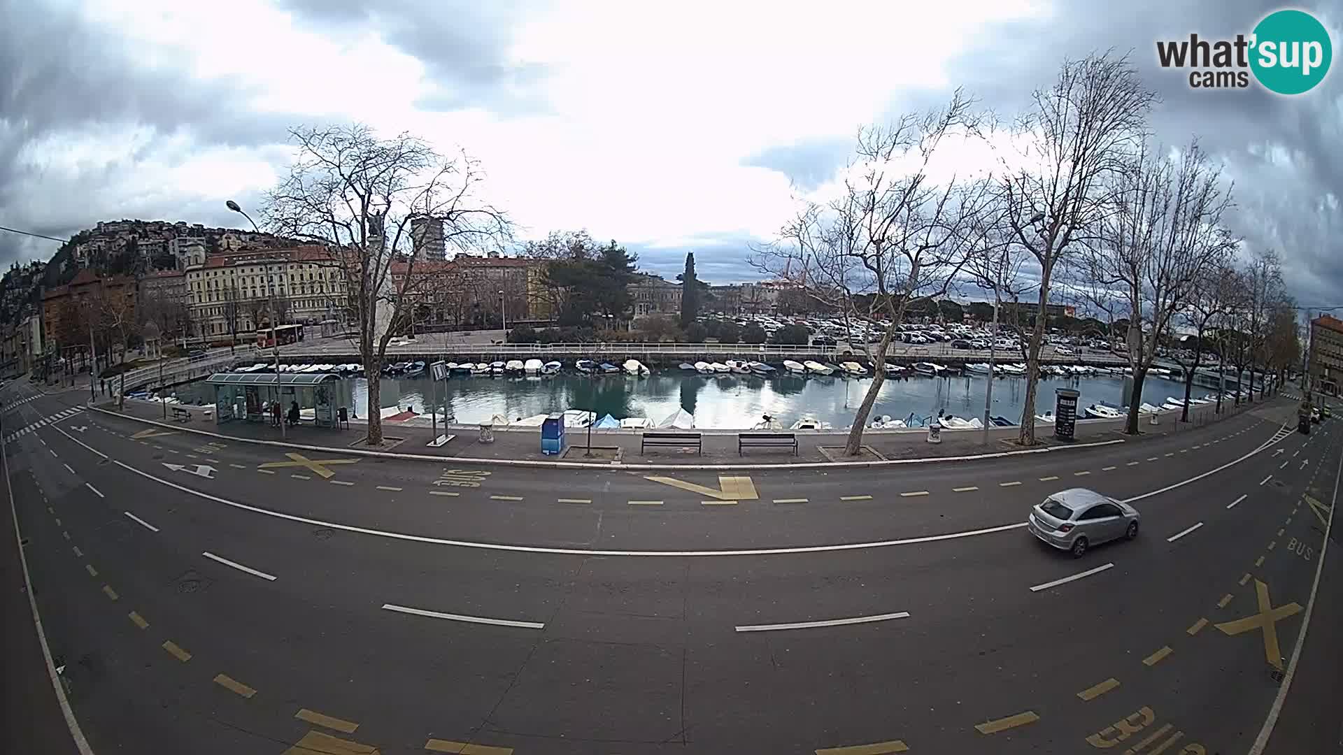 Rijeka –  La vue de Trsat et Sušak