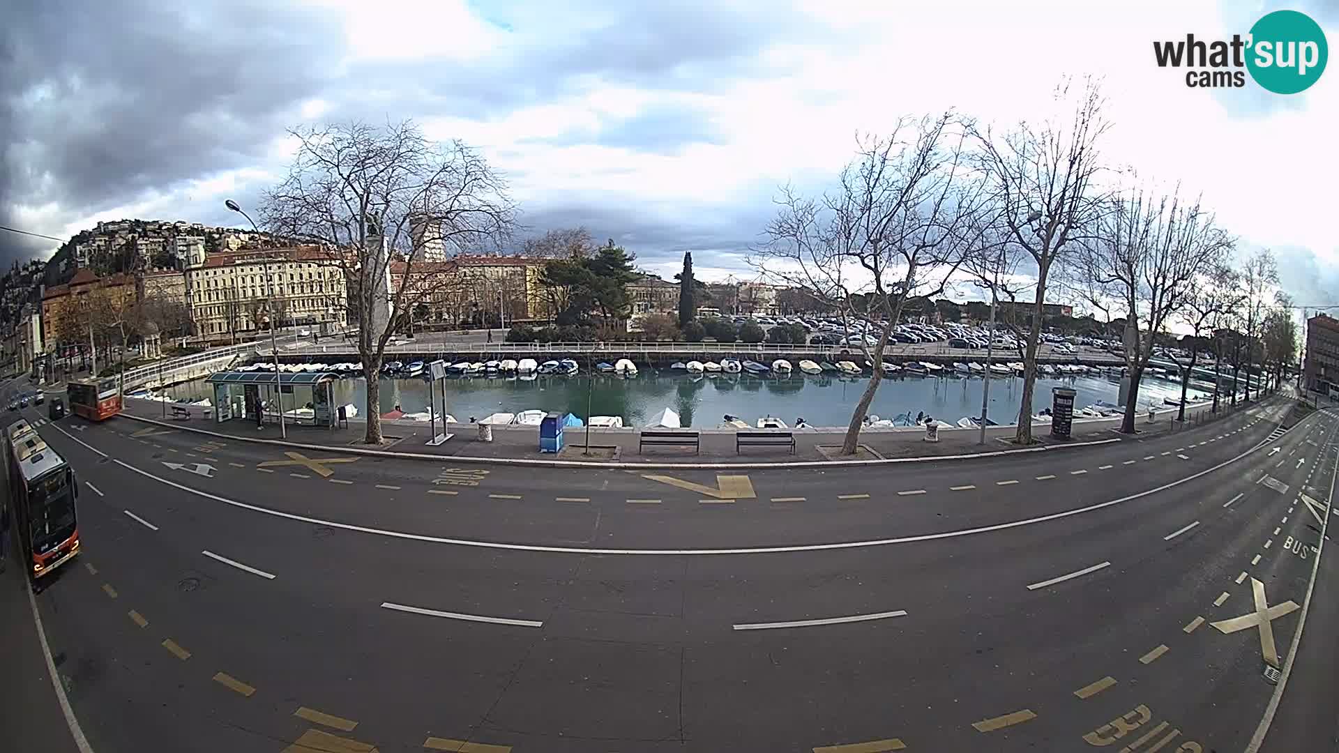 Rijeka – Der Blick auf Trsat und Sušak