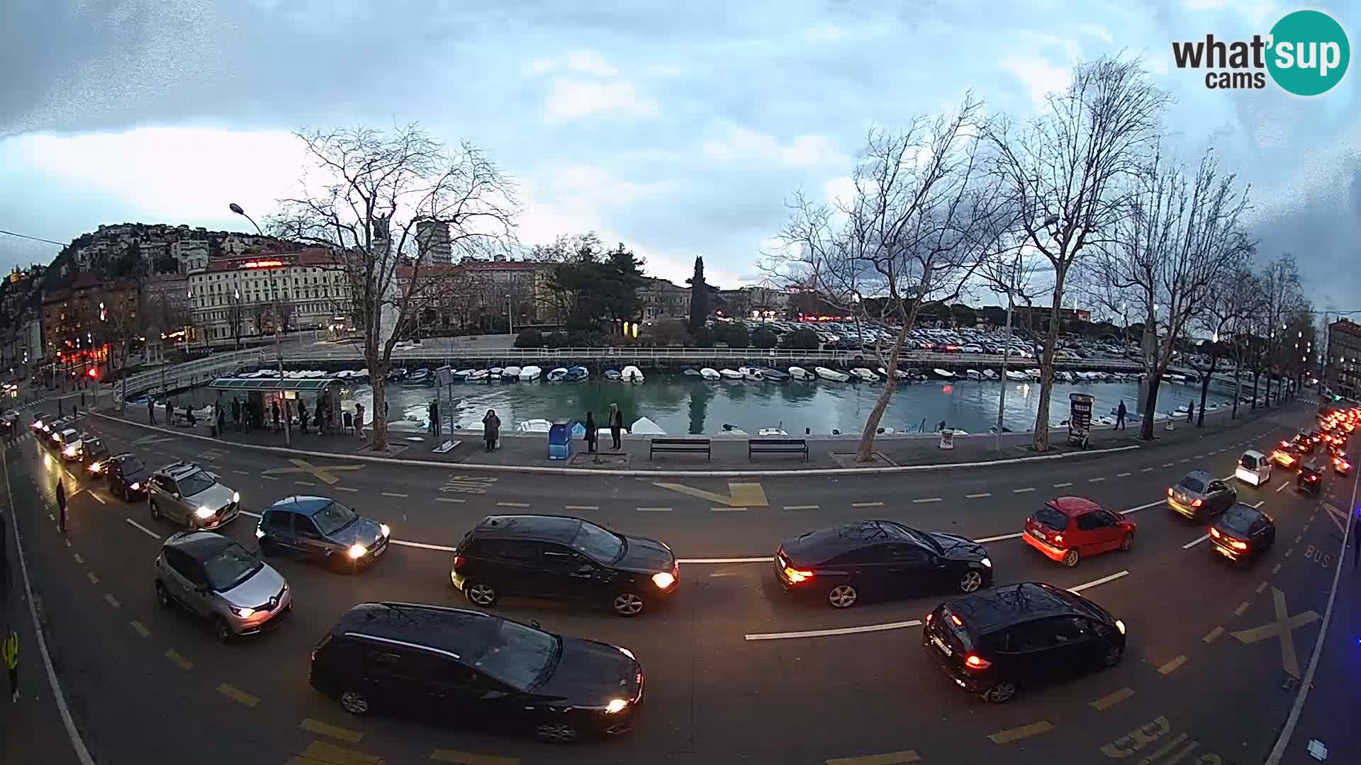 Rijeka – The view of Trsat and Sušak