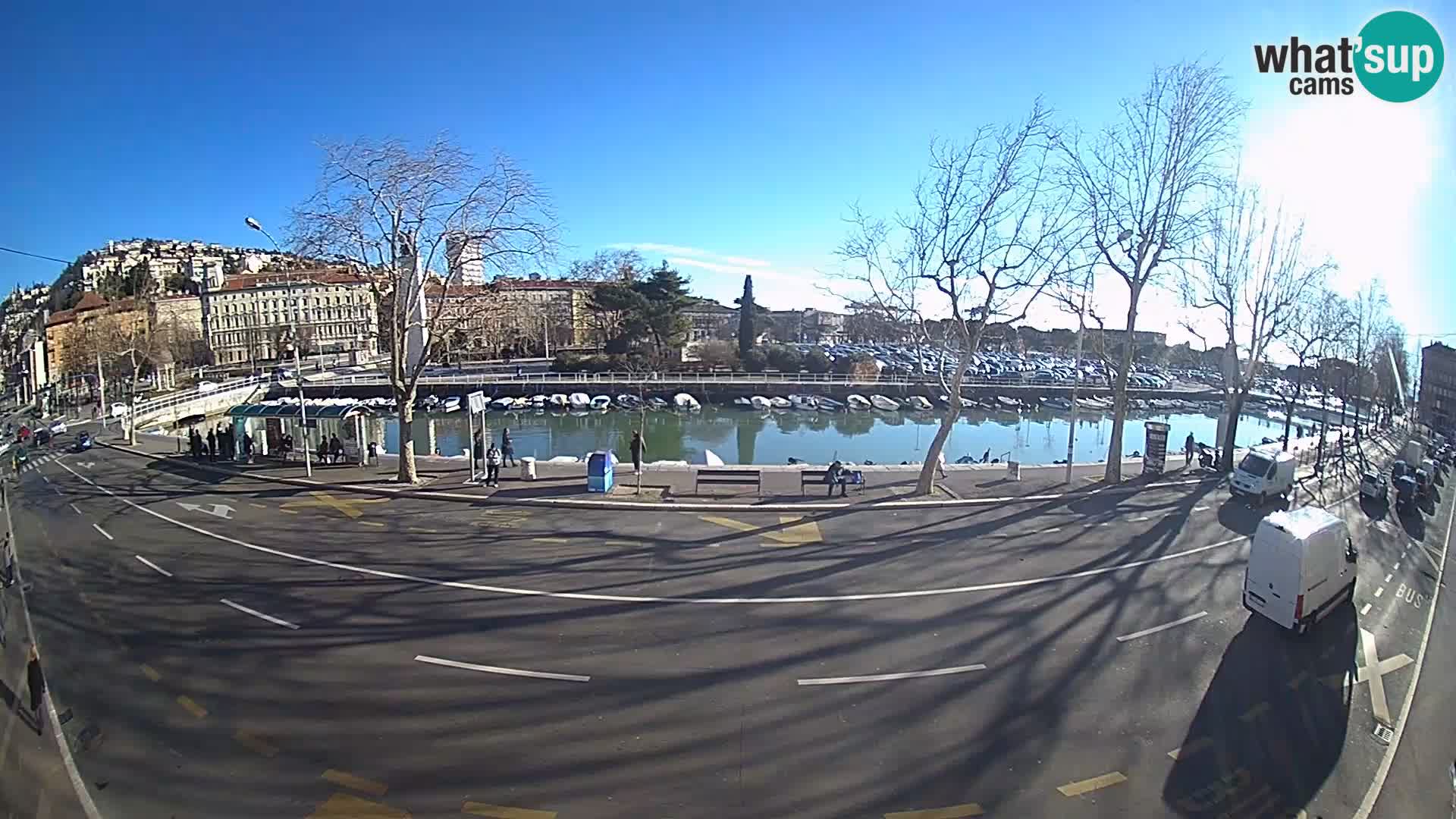 Rijeka – The view of Trsat and Sušak