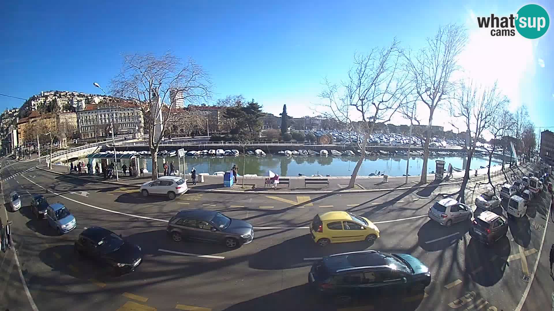 Rijeka –  La vista de Trsat y de Sušak