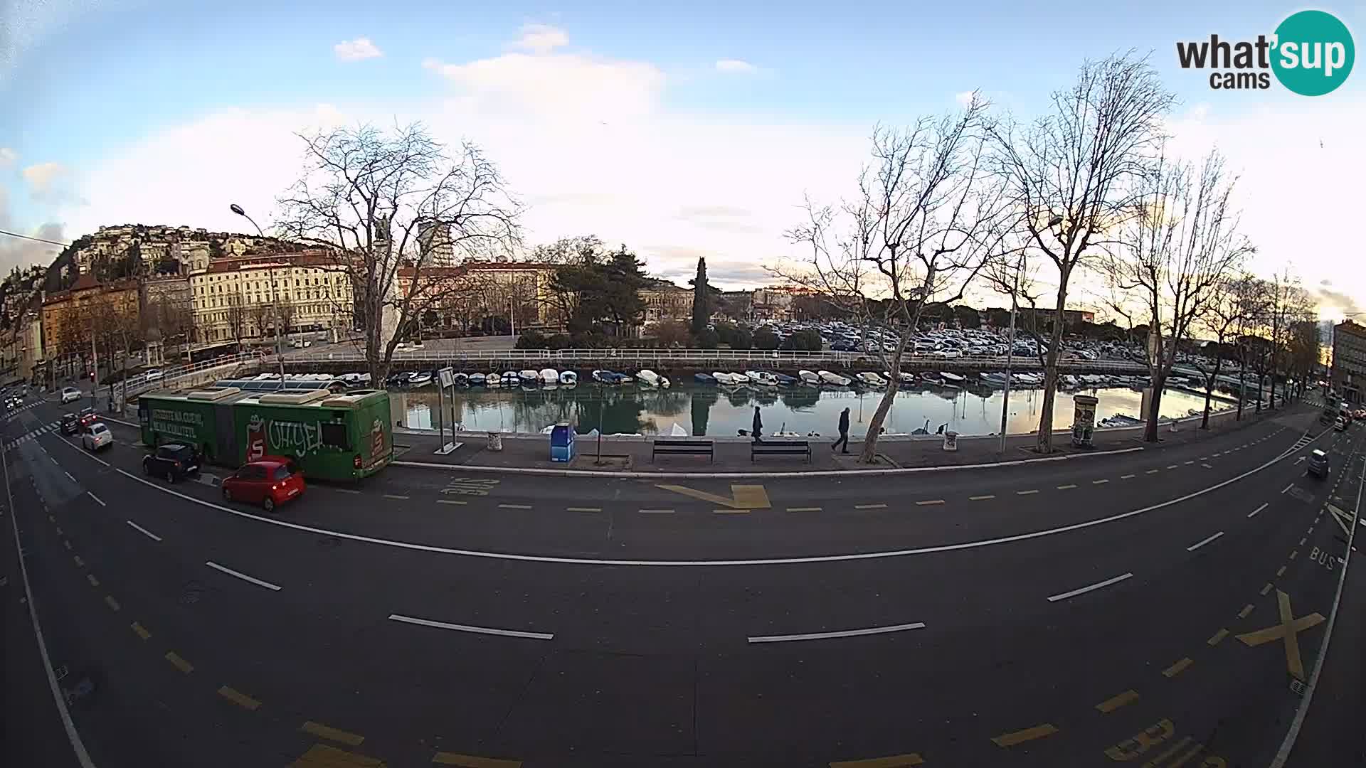 Rijeka – The view of Trsat and Sušak