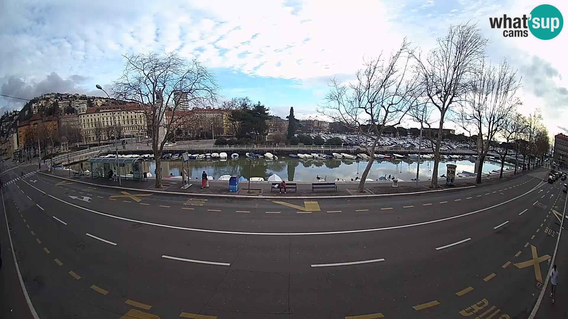 Rijeka – The view of Trsat and Sušak