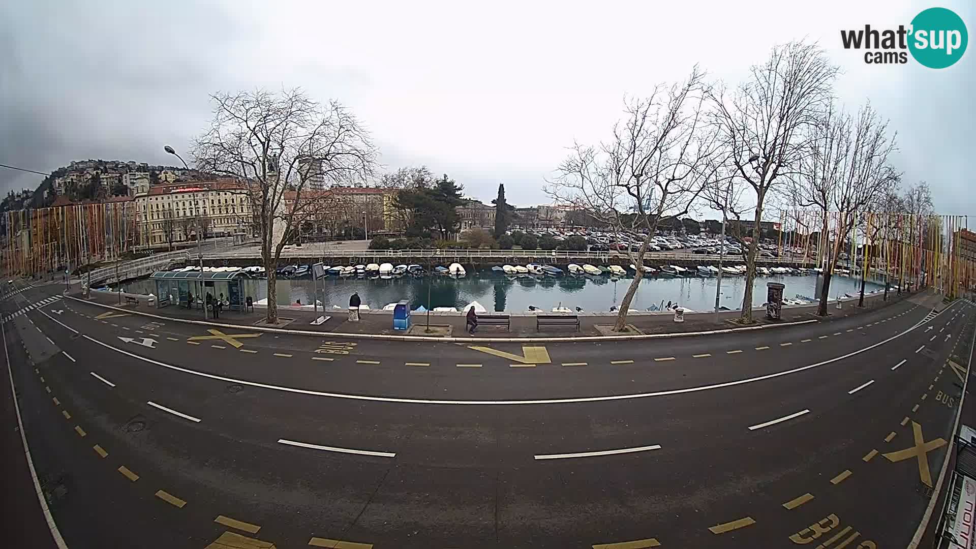 Rijeka – Der Blick auf Trsat und Sušak