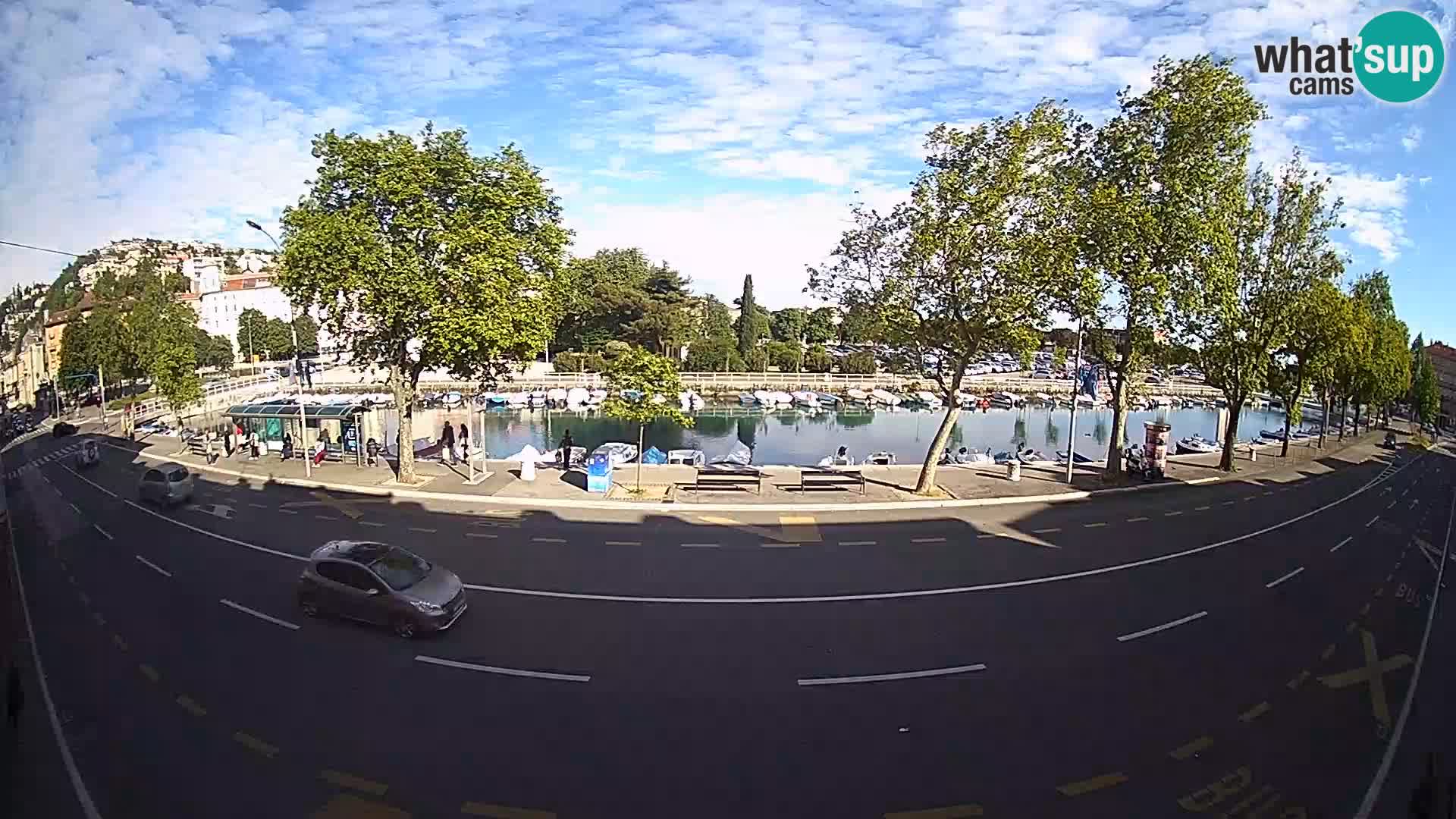Rijeka – The view of Trsat and Sušak