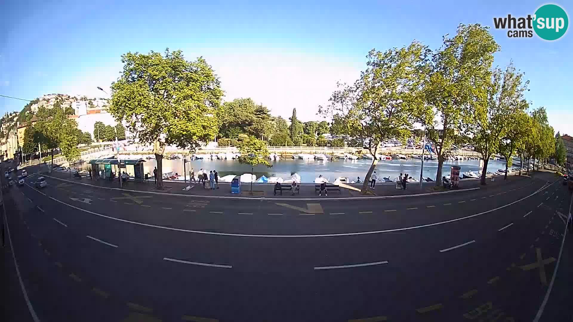 Rijeka – The view of Trsat and Sušak