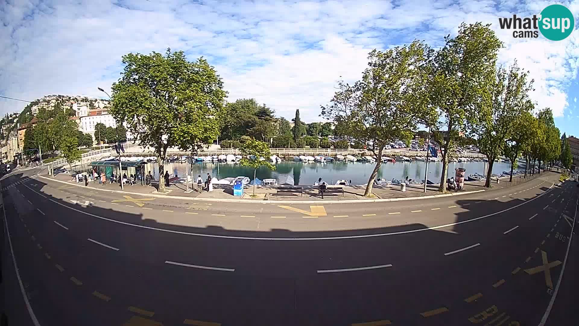 Rijeka – The view of Trsat and Sušak