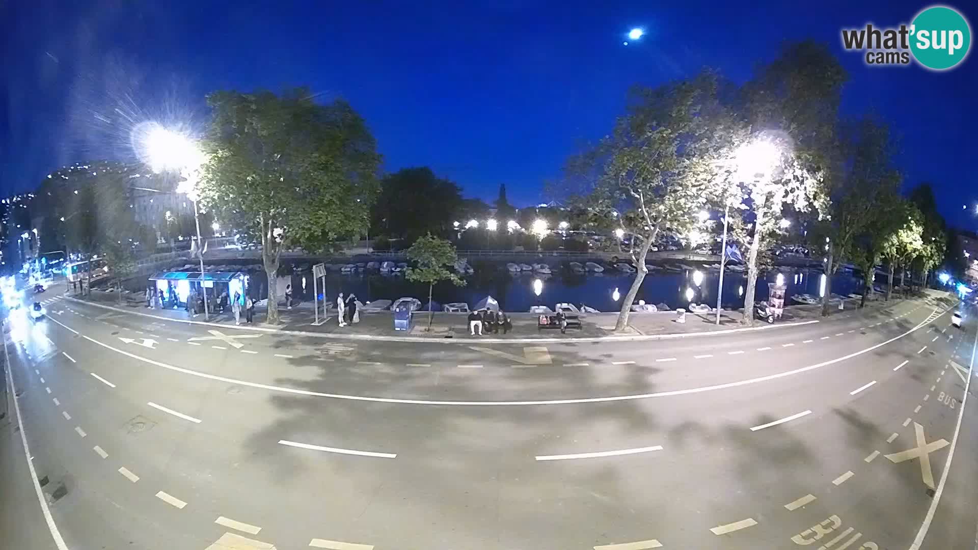 Rijeka –  pogled na Trsat i Sušak