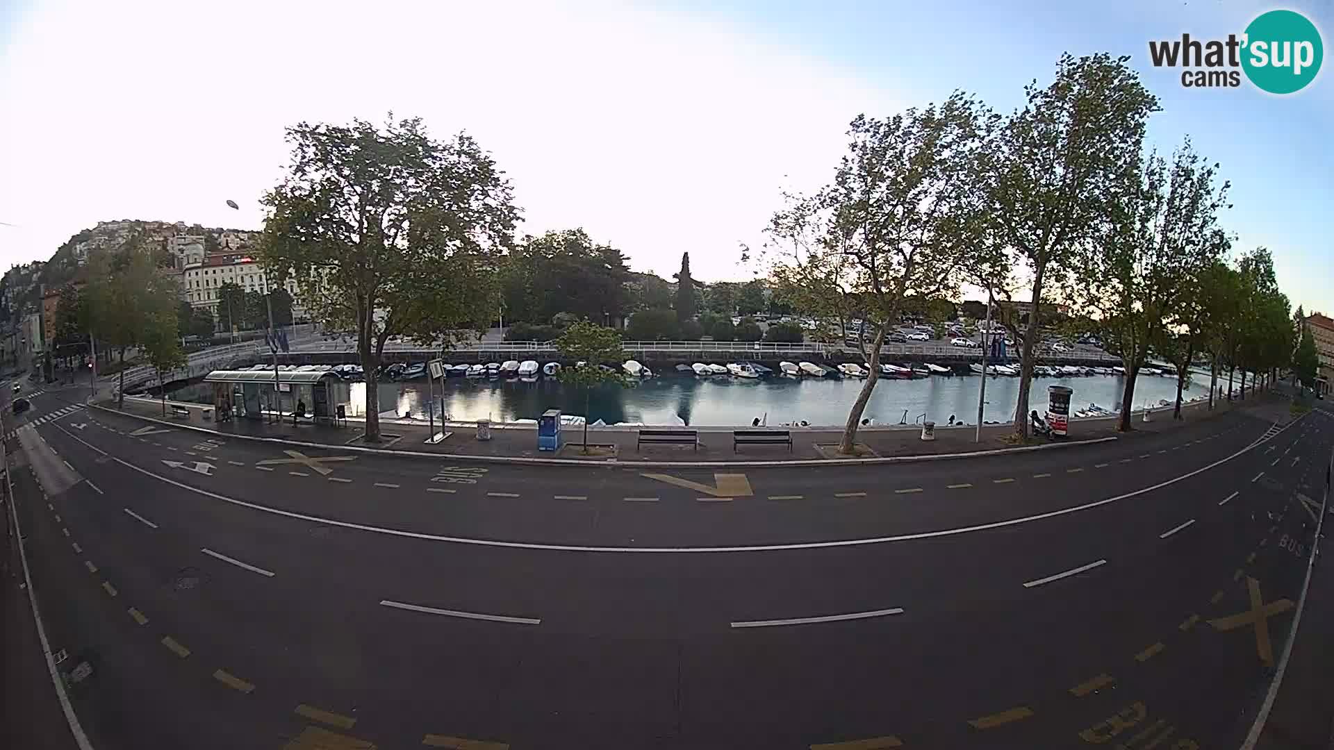 Rijeka – Der Blick auf Trsat und Sušak