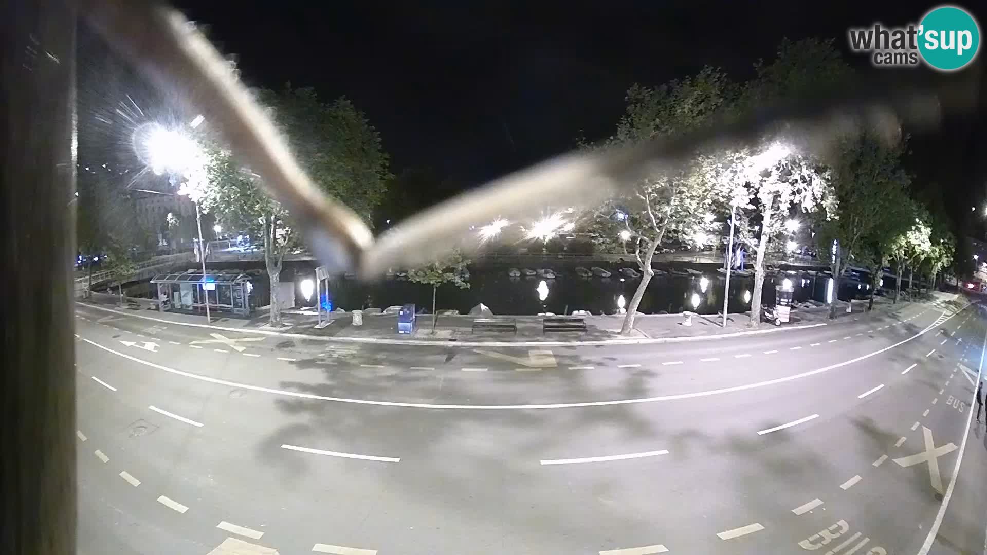 Rijeka –  pogled na Trsat i Sušak