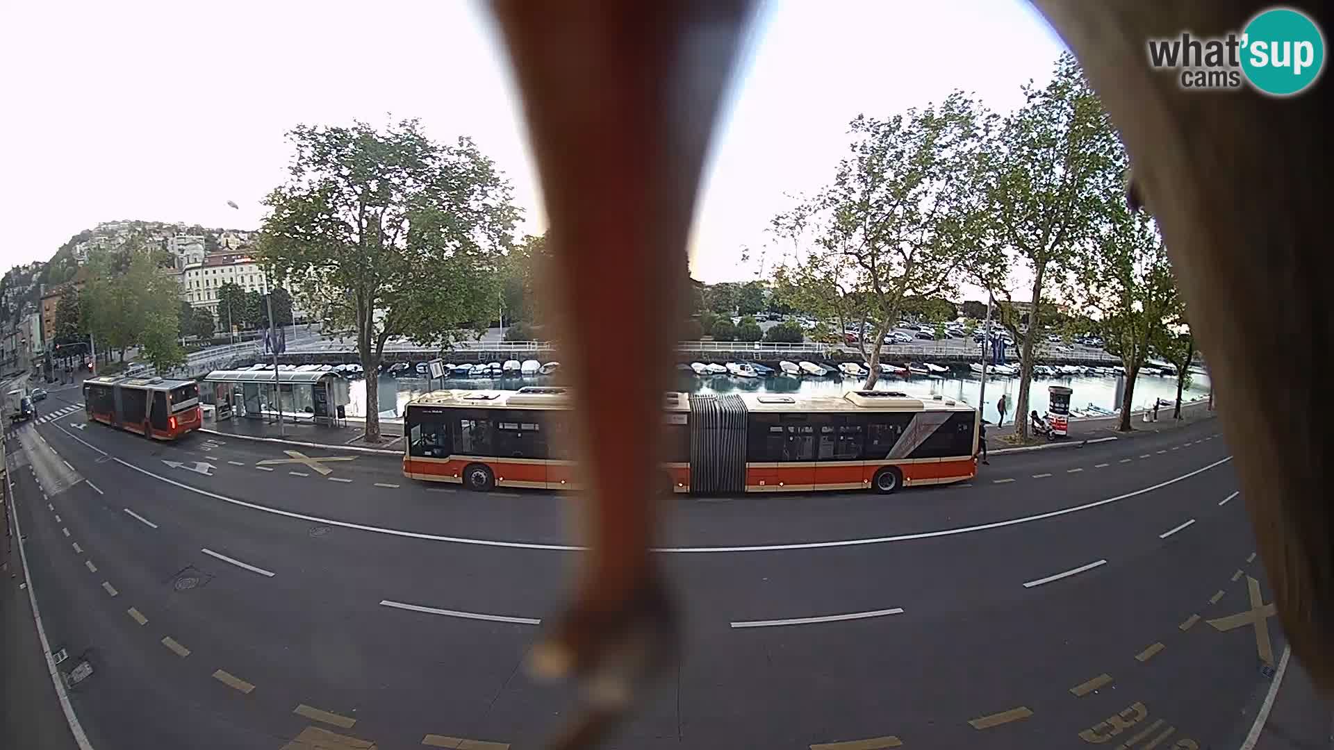 Rijeka –  pogled na Trsat i Sušak
