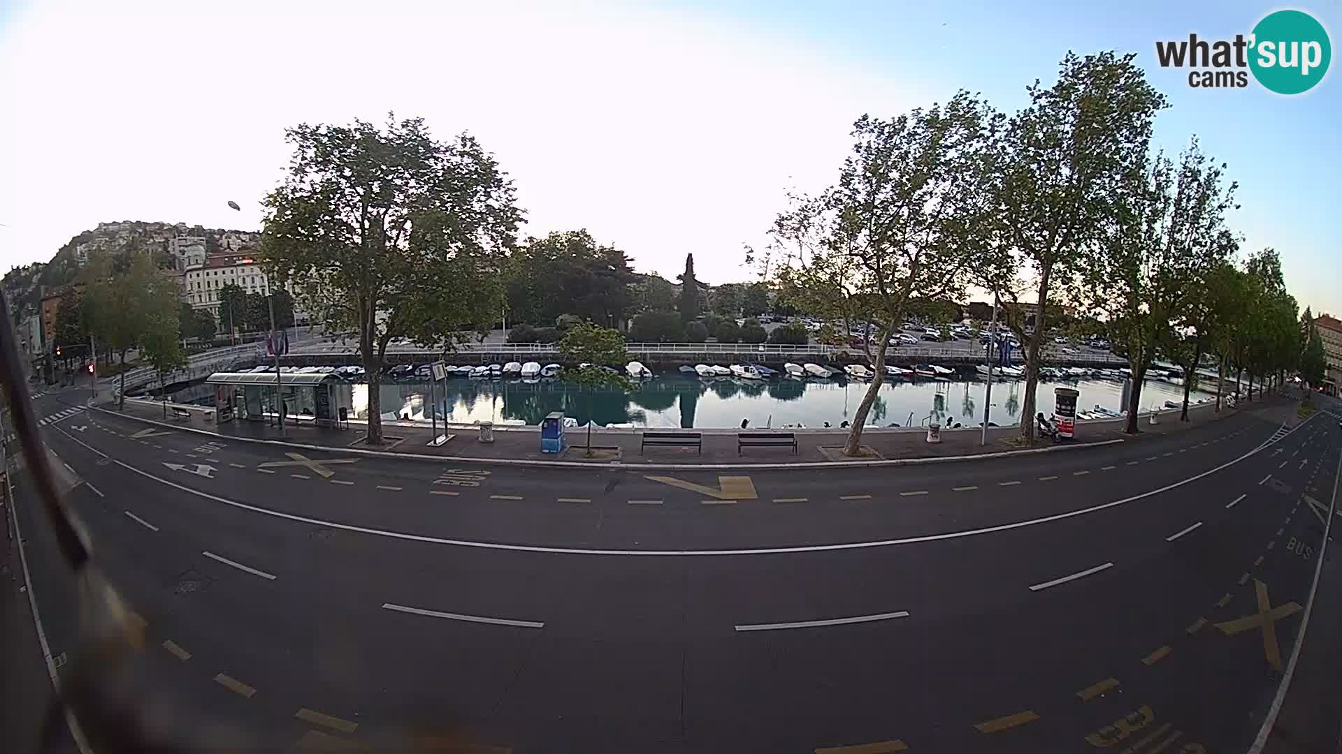 Rijeka –  pogled na Trsat i Sušak