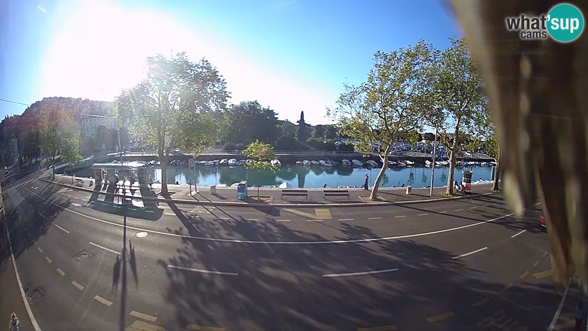 Rijeka –  La vista de Trsat y de Sušak