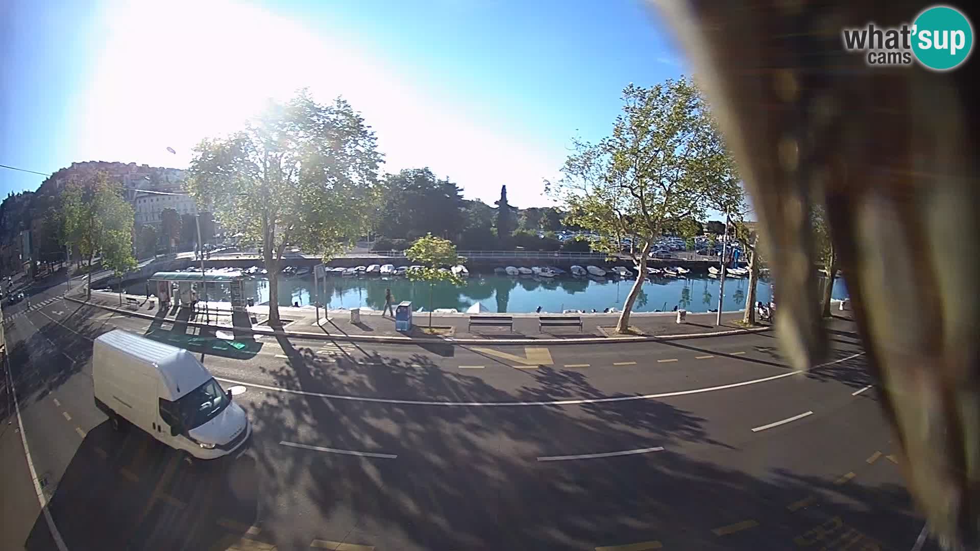 Rijeka – Der Blick auf Trsat und Sušak