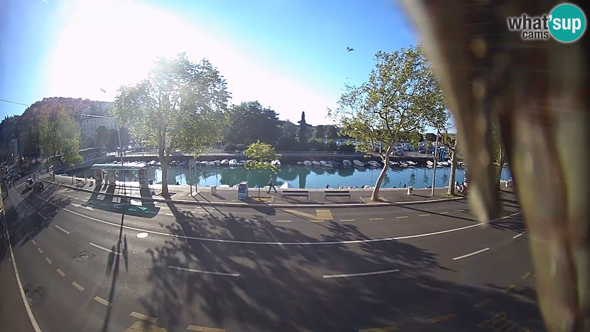 Rijeka –  La vue de Trsat et Sušak