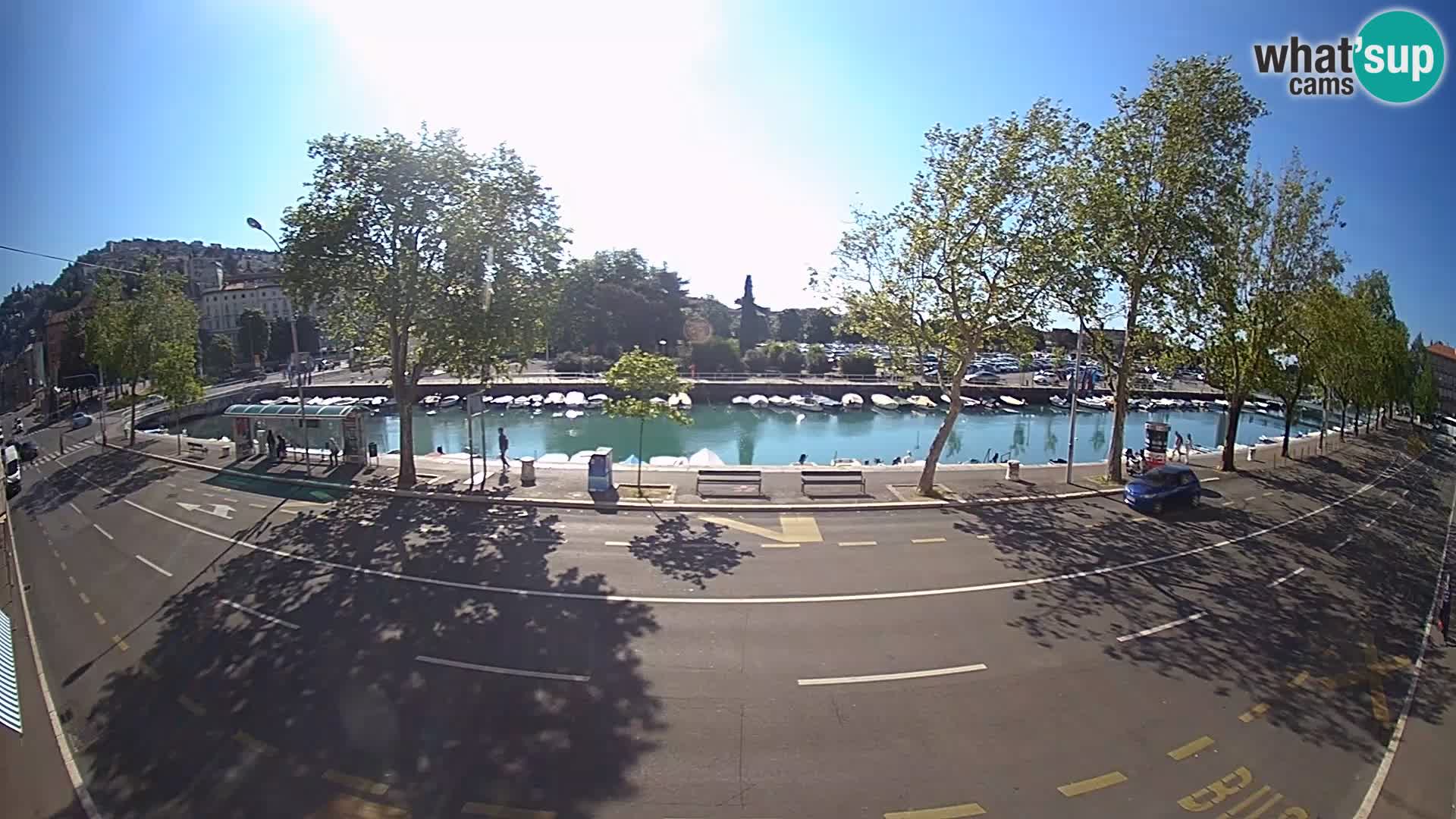 Rijeka –  La vue de Trsat et Sušak