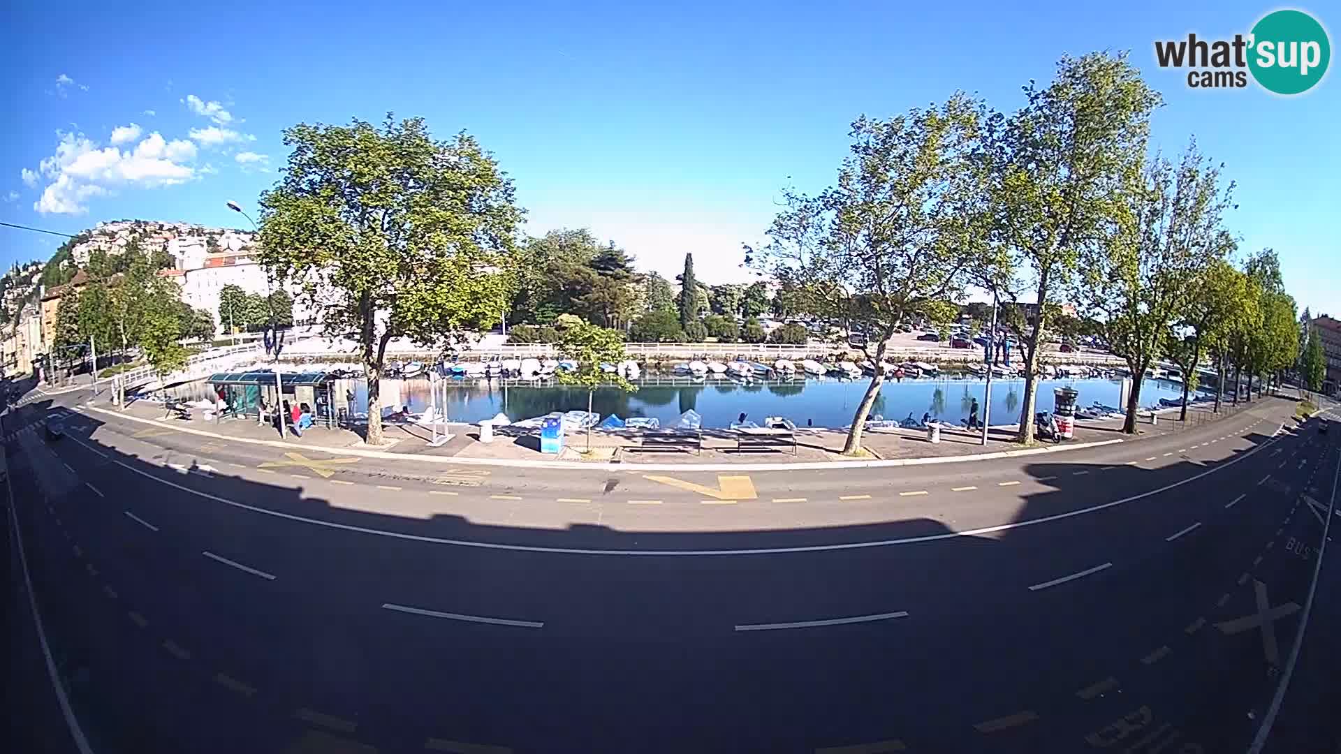 Rijeka – Der Blick auf Trsat und Sušak