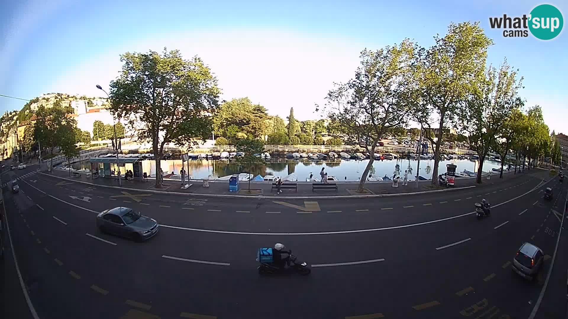 Rijeka – The view of Trsat and Sušak