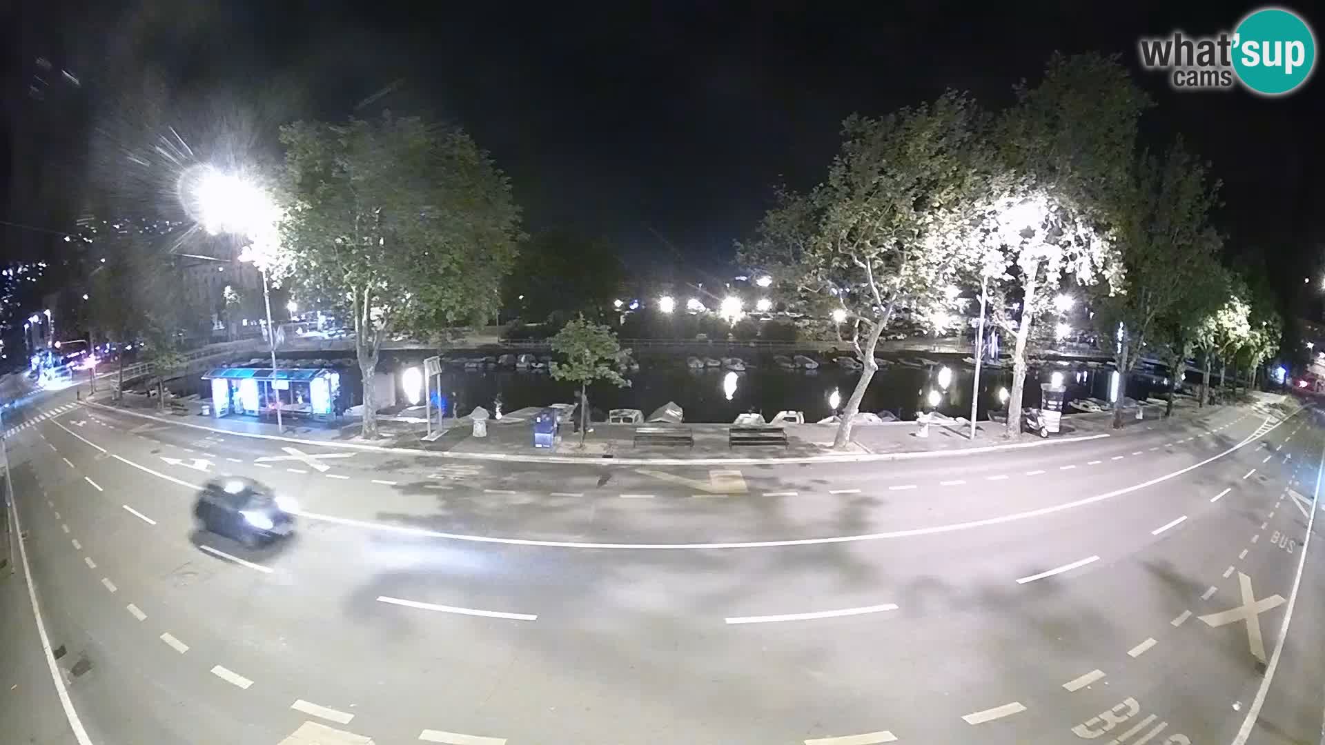 Rijeka –  pogled na Trsat i Sušak