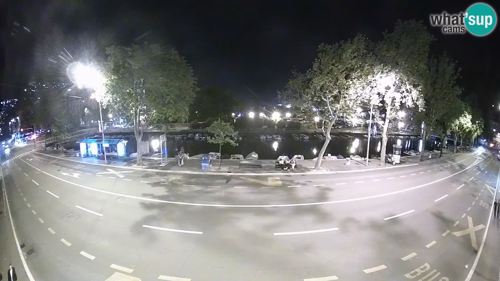 Rijeka –  pogled na Trsat i Sušak