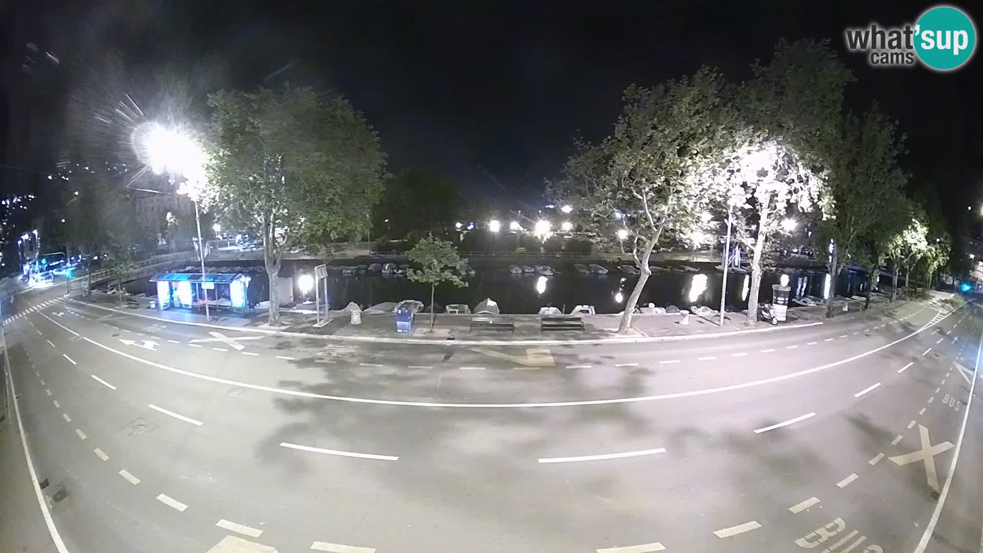 Rijeka –  pogled na Trsat i Sušak