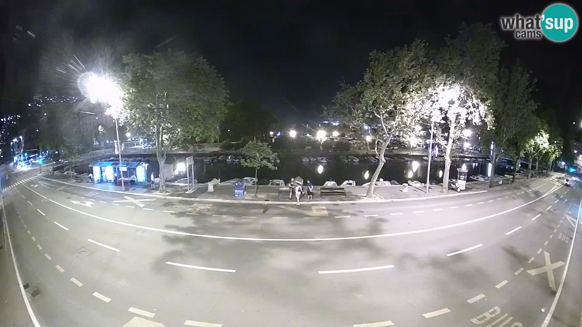Rijeka –  pogled na Trsat i Sušak