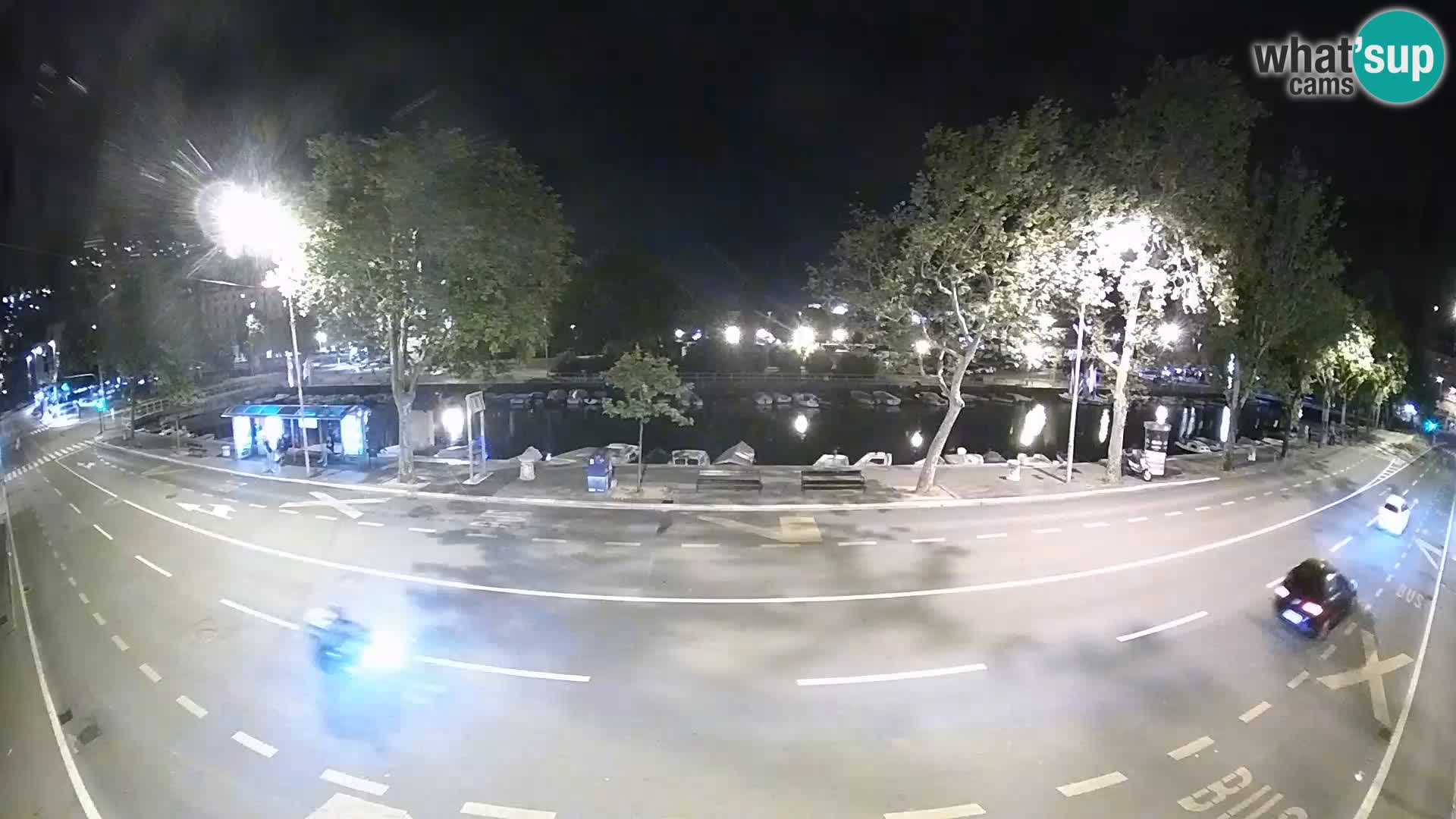 Rijeka –  pogled na Trsat i Sušak