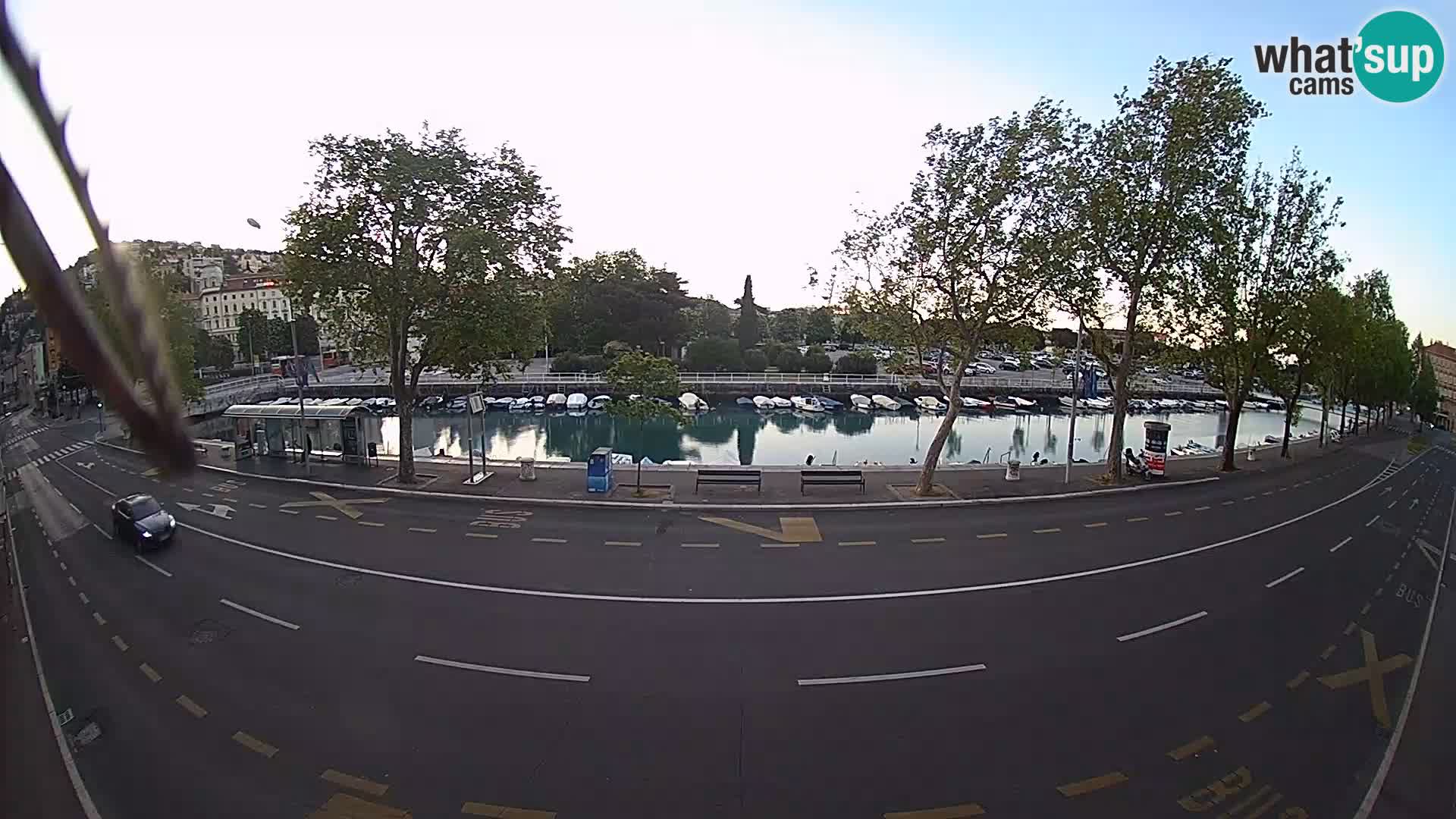 Rijeka –  La vue de Trsat et Sušak