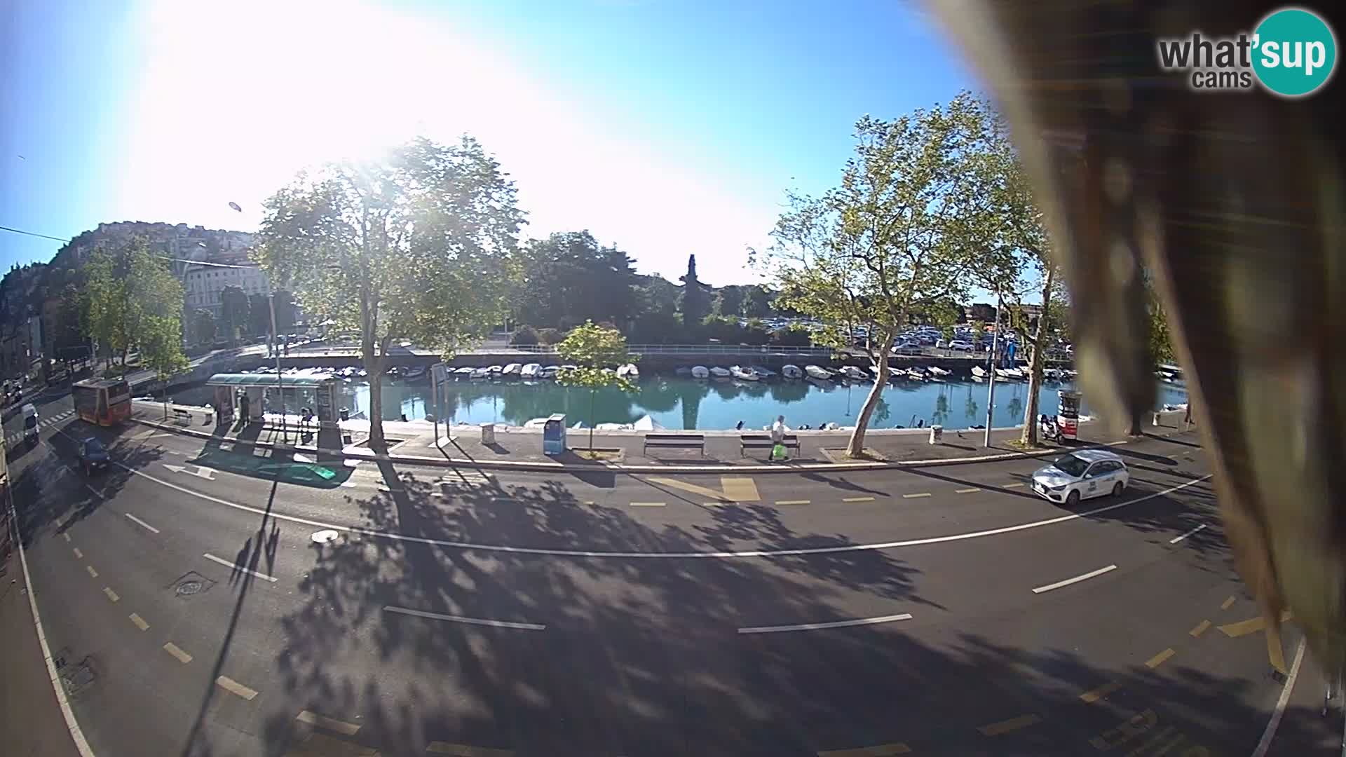 Rijeka –  La vue de Trsat et Sušak