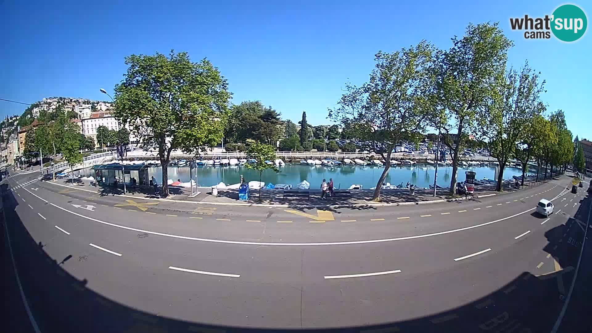 Rijeka – The view of Trsat and Sušak