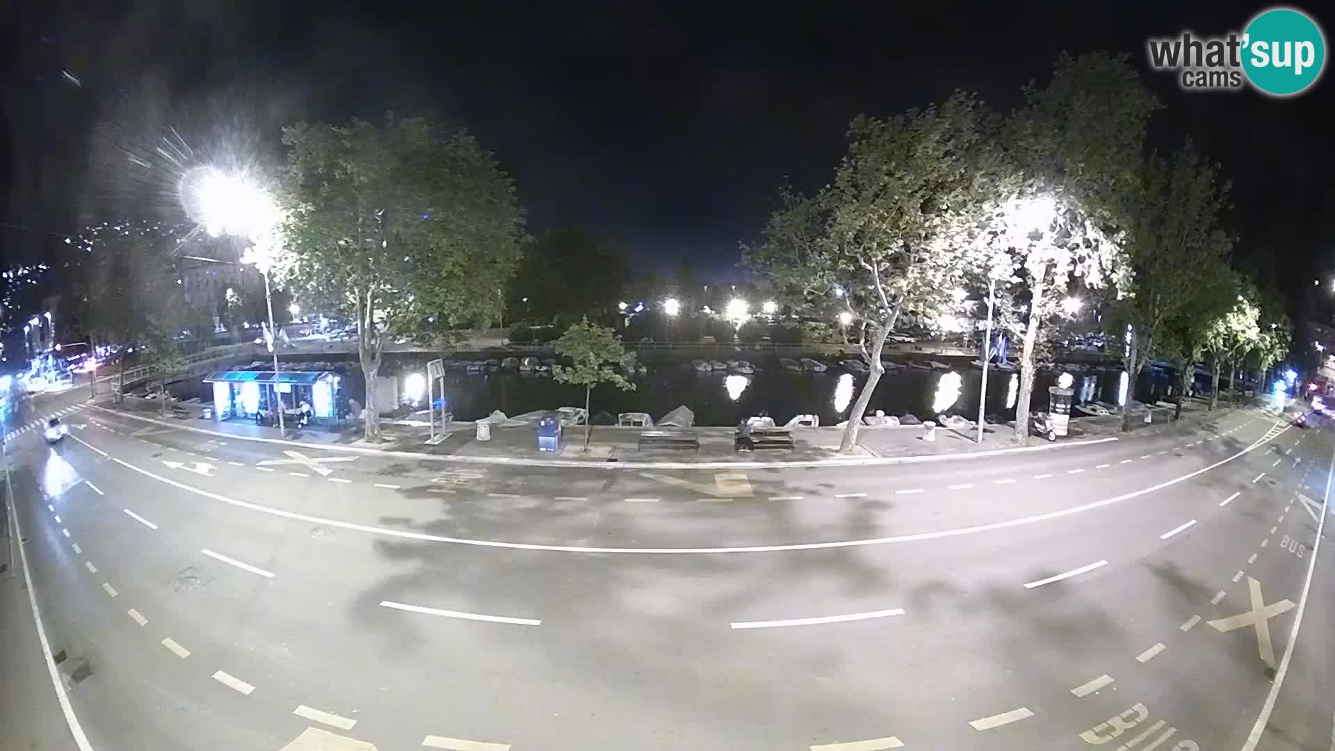 Rijeka –  pogled na Trsat i Sušak