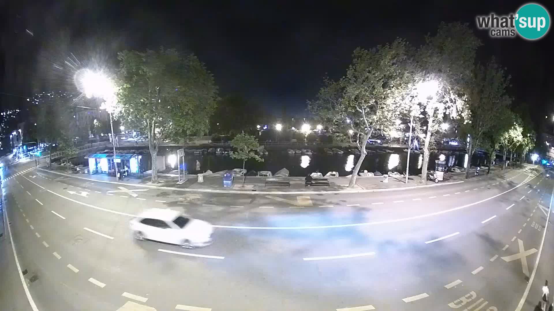 Rijeka –  pogled na Trsat i Sušak