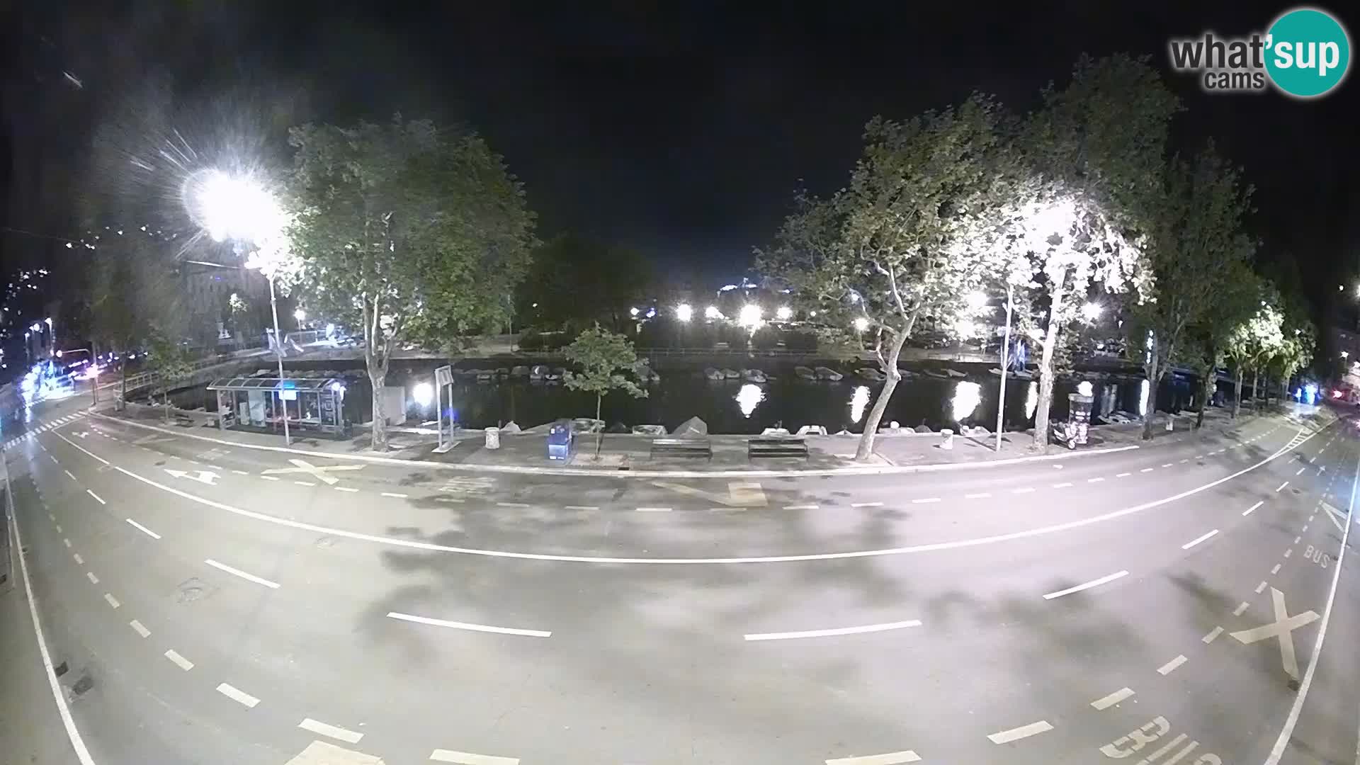 Rijeka –  pogled na Trsat i Sušak