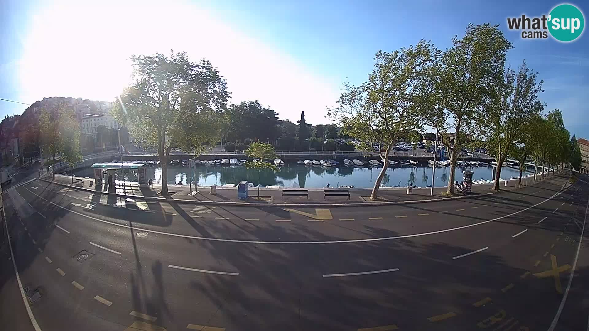 Rijeka –  La vue de Trsat et Sušak