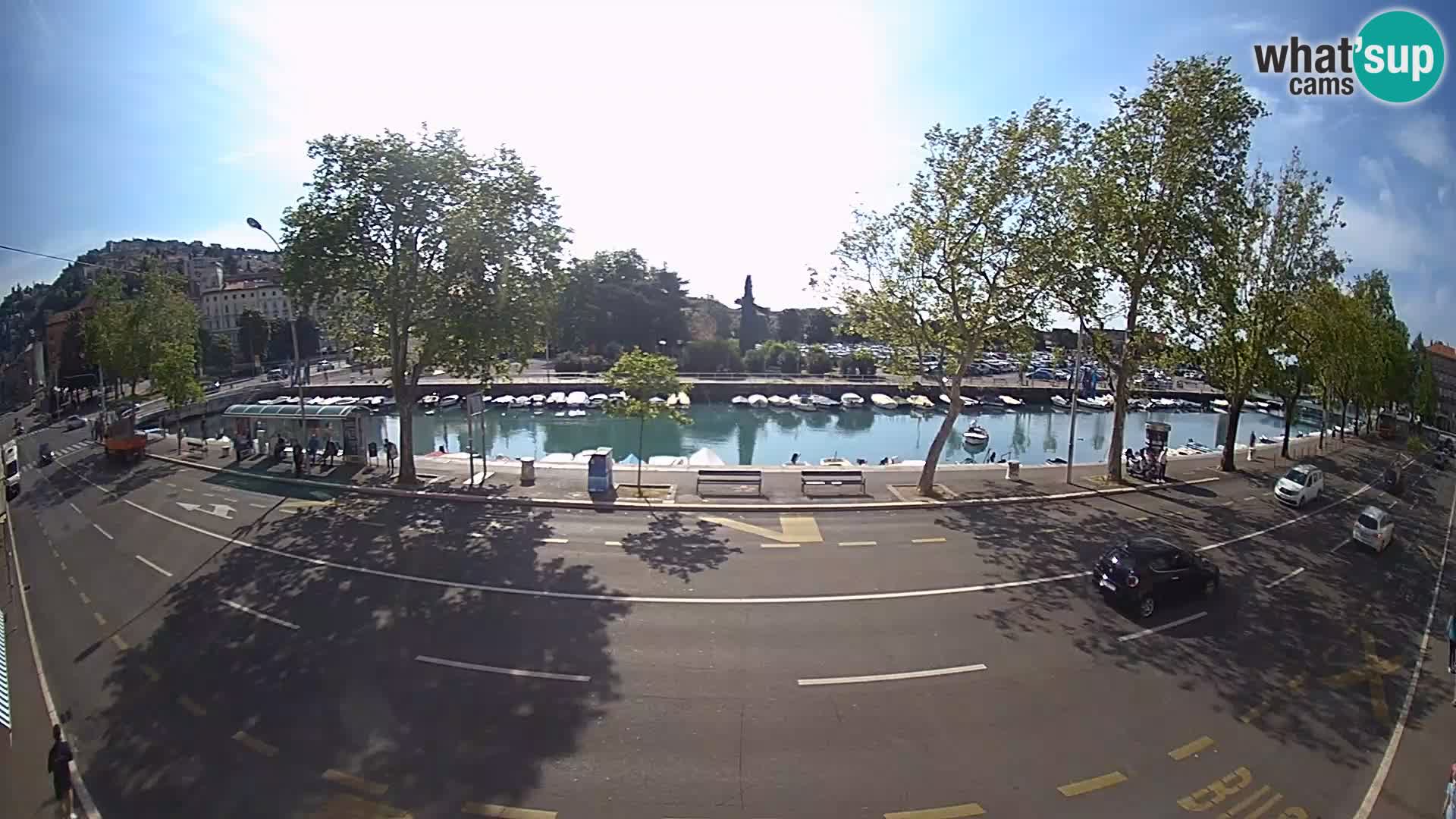 Rijeka – Der Blick auf Trsat und Sušak