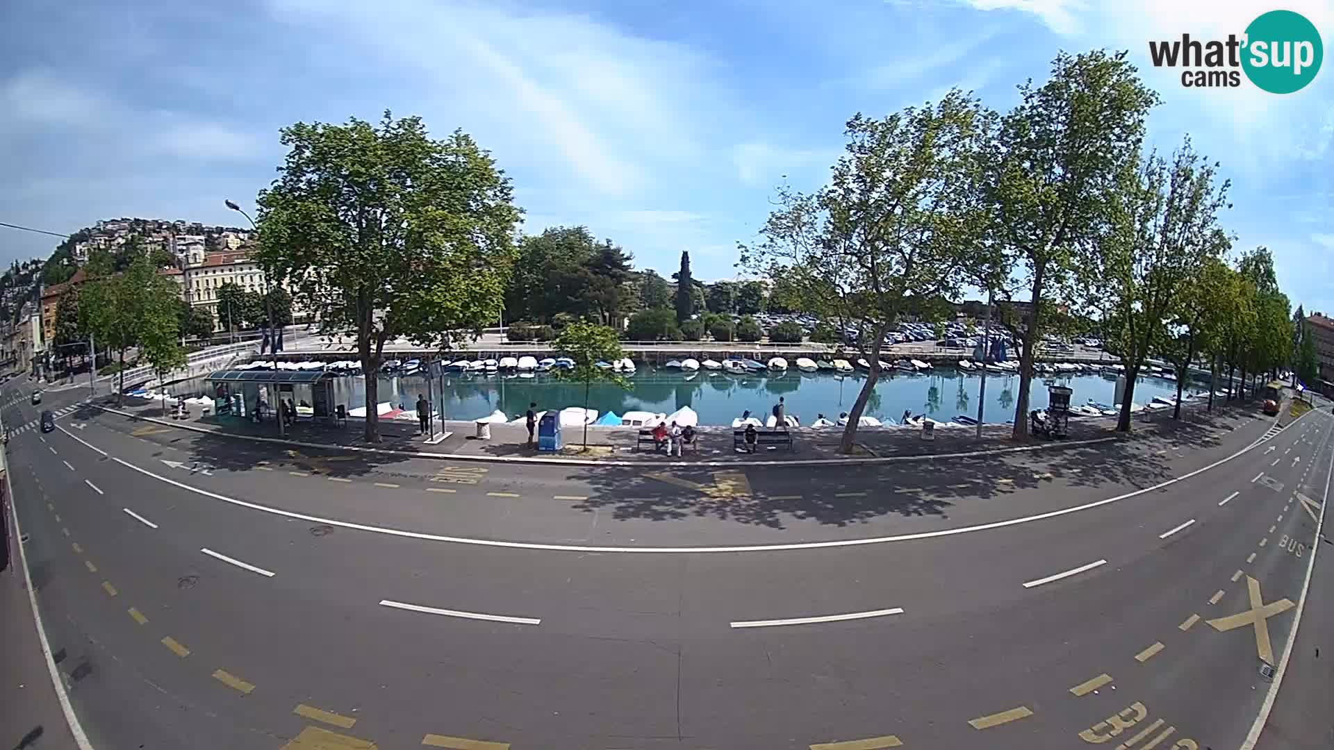 Rijeka –  pogled na Trsat i Sušak