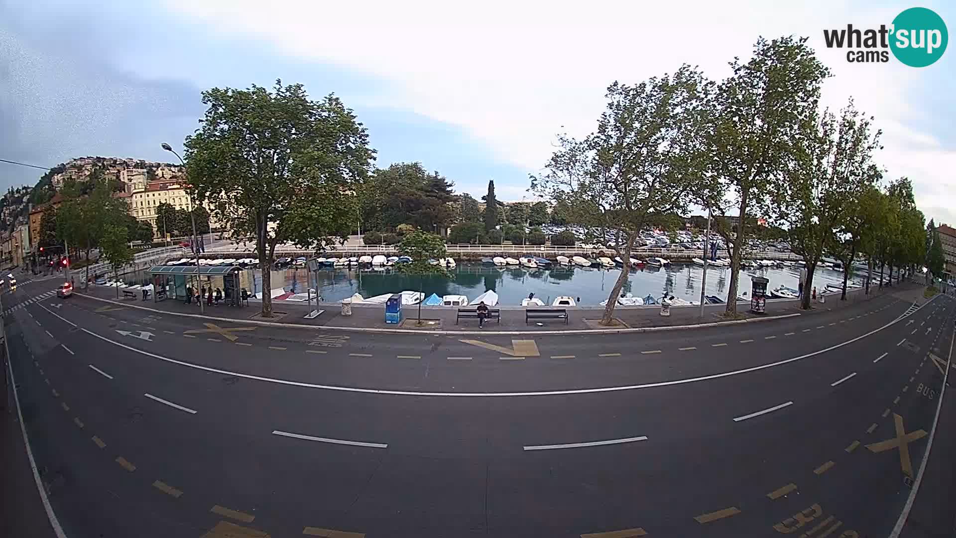 Rijeka – Der Blick auf Trsat und Sušak