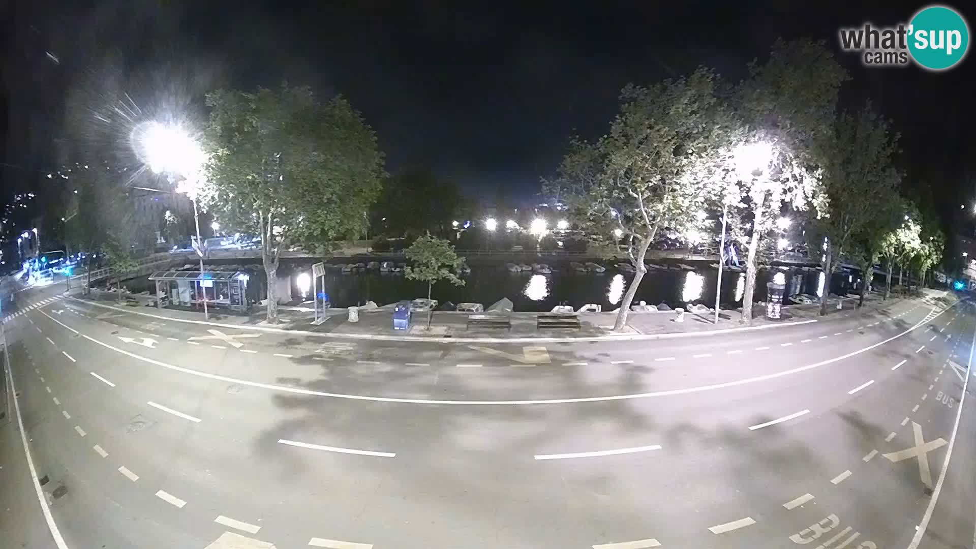 Rijeka –  pogled na Trsat i Sušak
