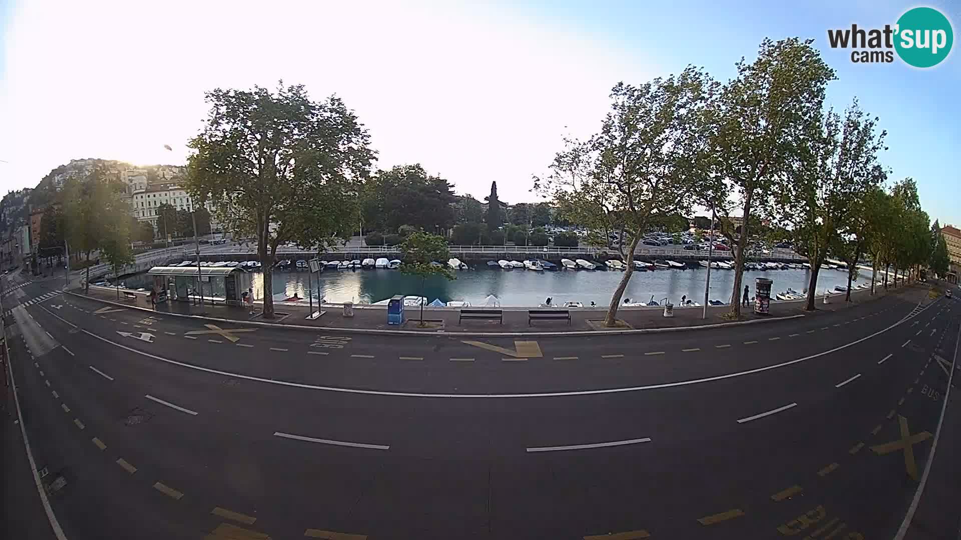 Rijeka – Der Blick auf Trsat und Sušak