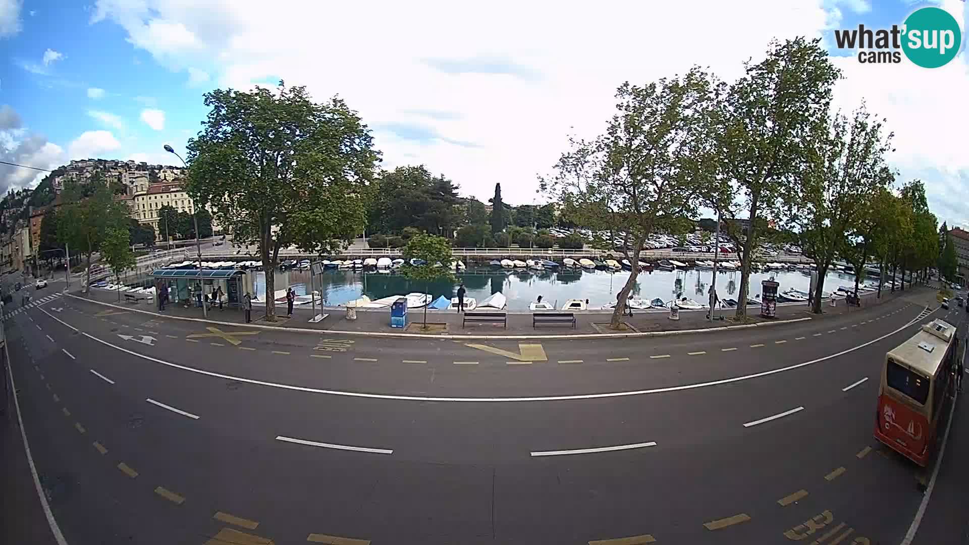 Rijeka – Der Blick auf Trsat und Sušak