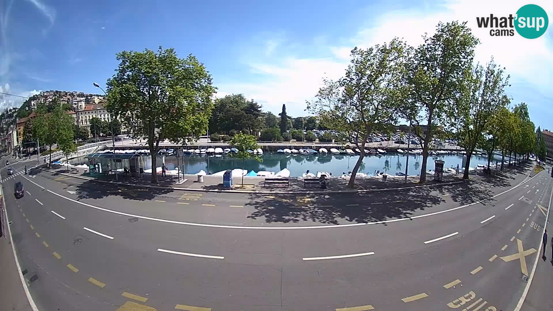 Rijeka – Der Blick auf Trsat und Sušak